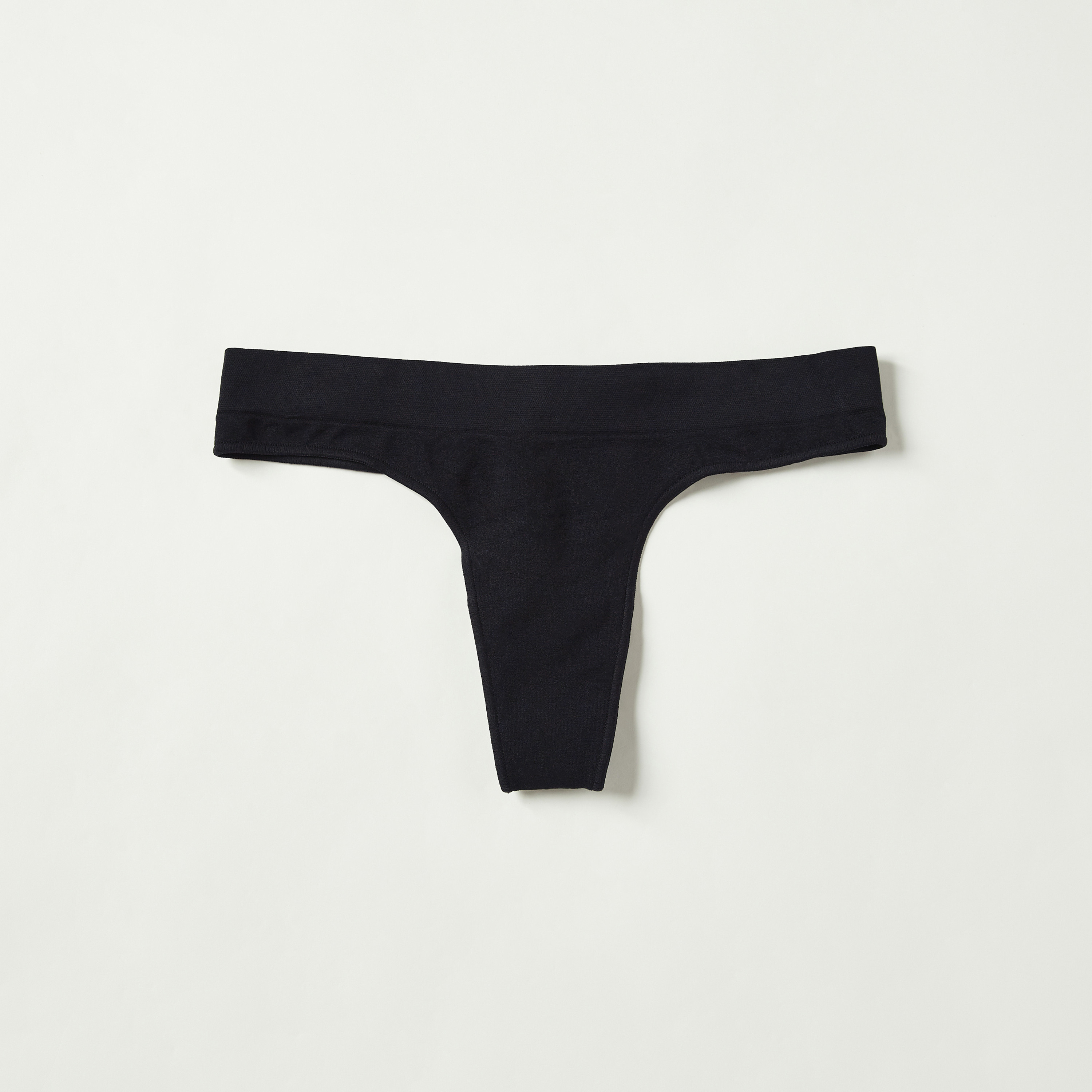 سروال ثونج سادة بخصر مطاطي من لا سنزا-women-clothing-lingerie-panties-image-5