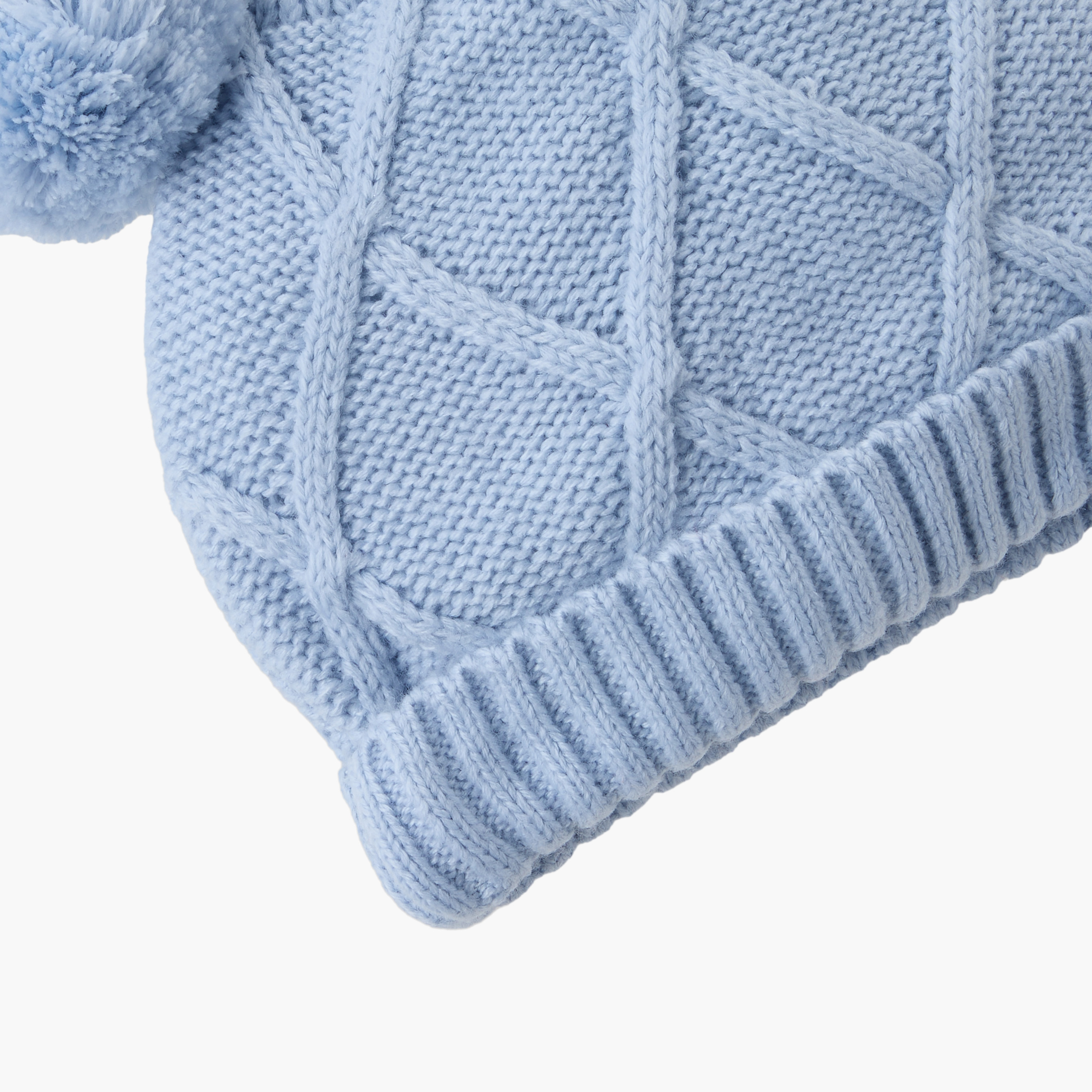 بوت محبوك مع كاب من جونيورز-baby-boys-accessories-caps-image-10