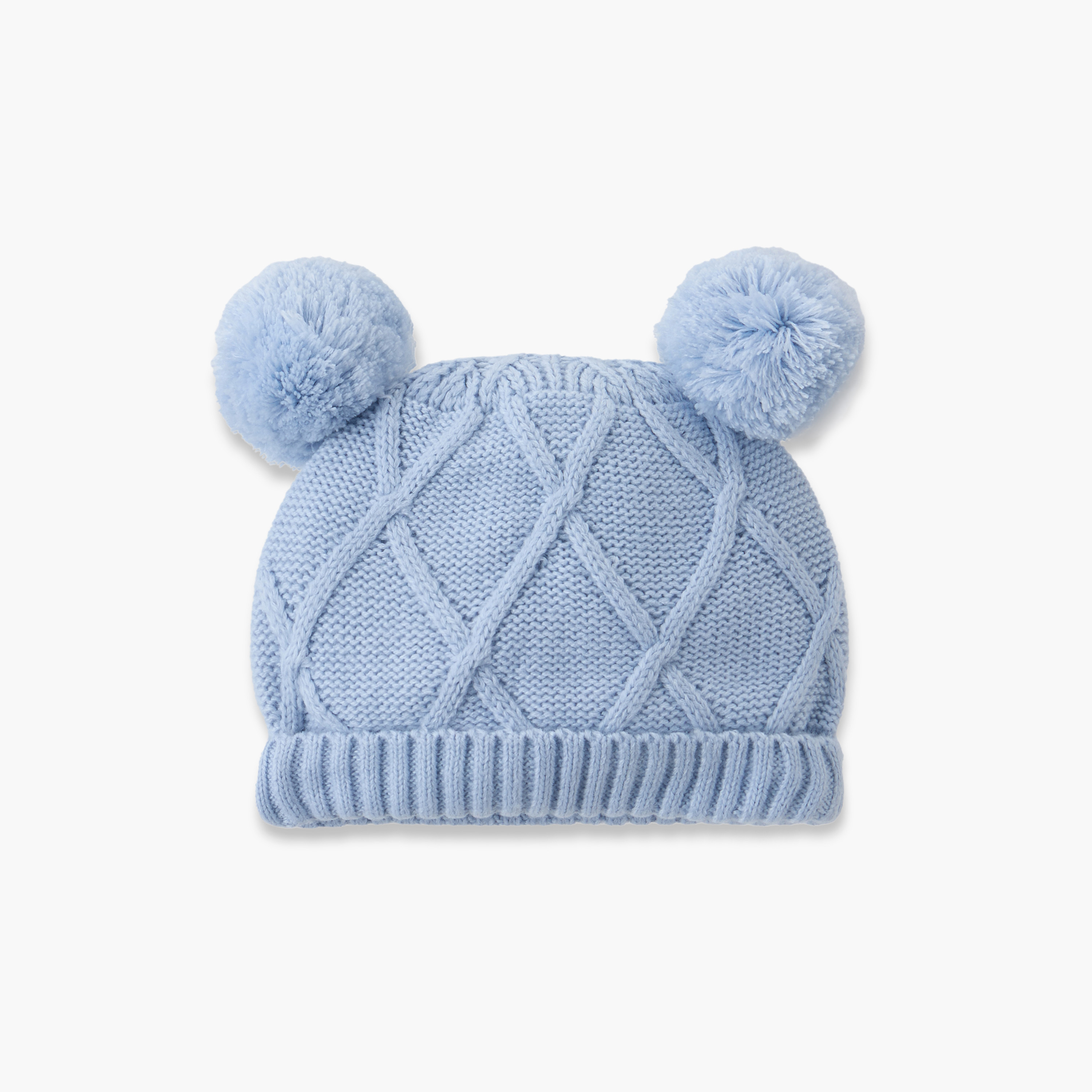 بوت محبوك مع كاب من جونيورز-baby-boys-accessories-caps-image-8