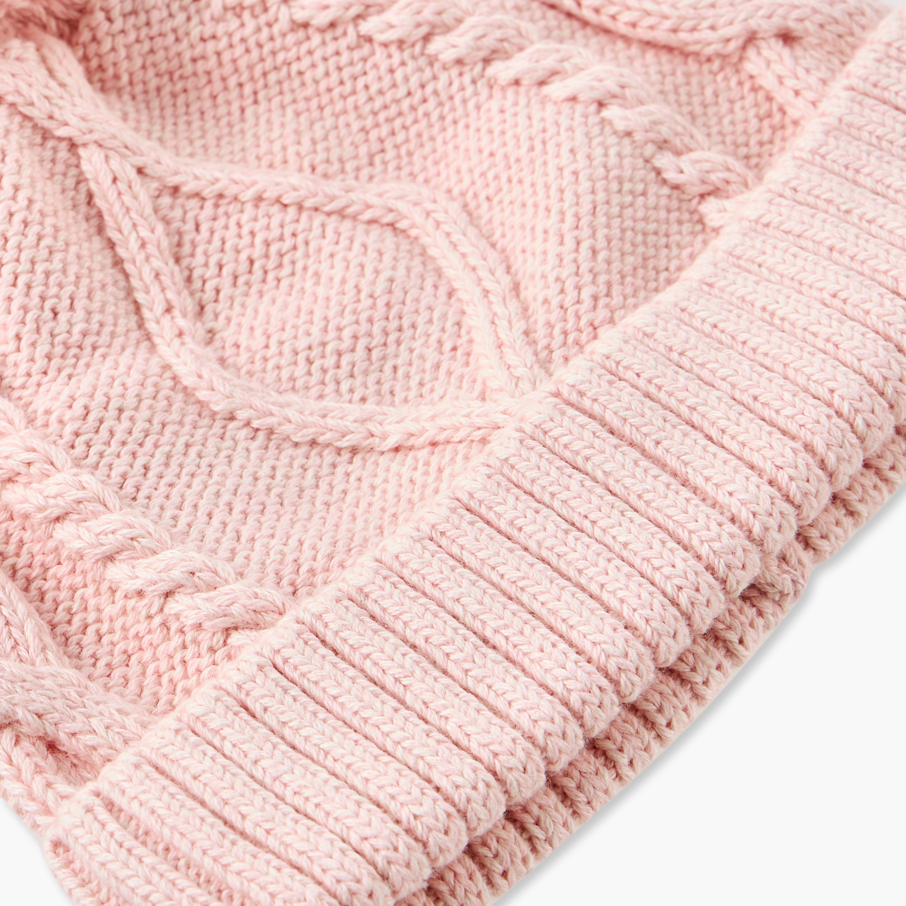 قبعة مزينة بكرة بوم بوم من جونيورز-baby-girls-accessories-caps-image-2