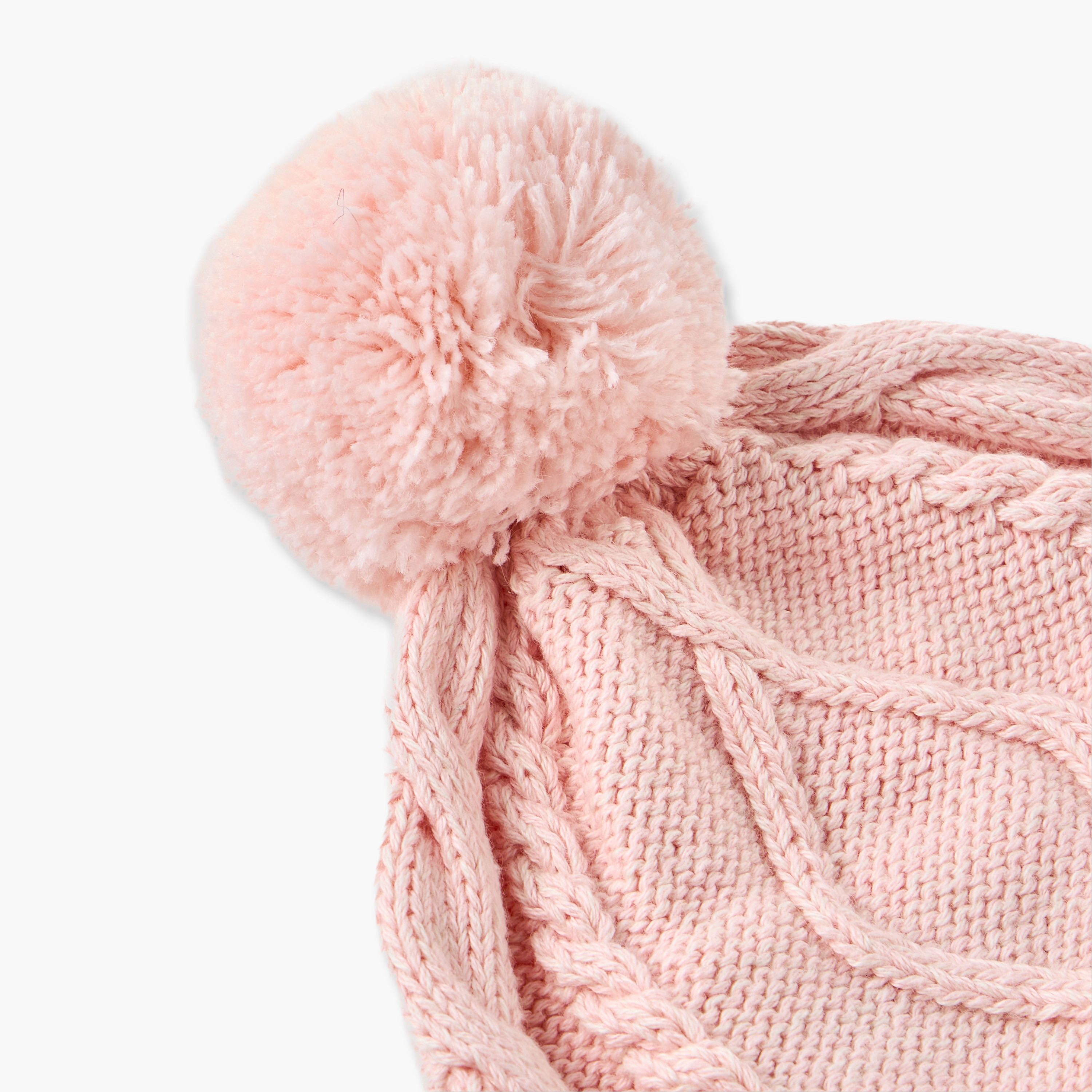 قبعة مزينة بكرة بوم بوم من جونيورز-baby-girls-accessories-caps-image-3