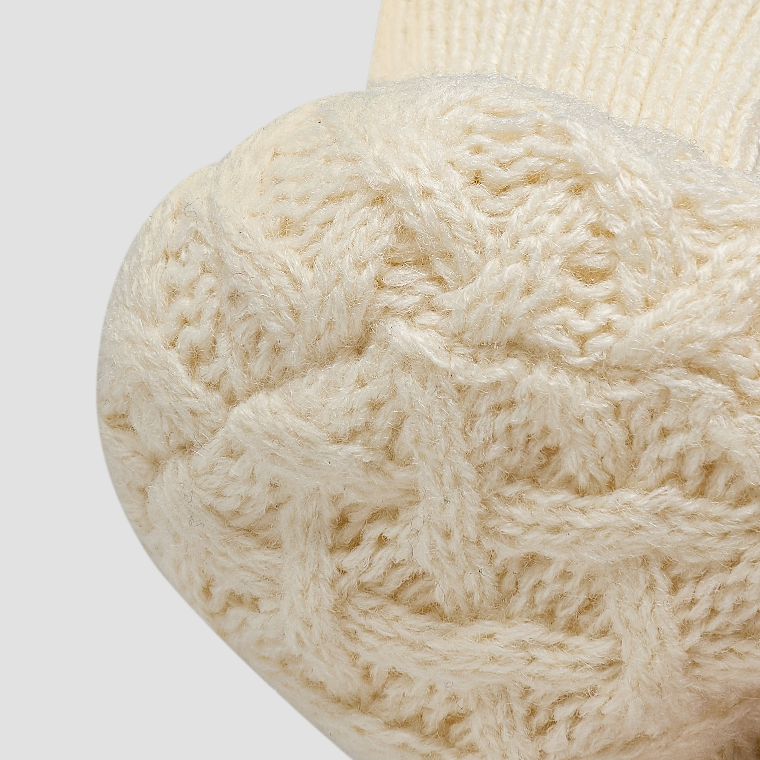 Juniors Fur Ball Detail Cap with Booties-baby-girls-accessories-caps-image-11