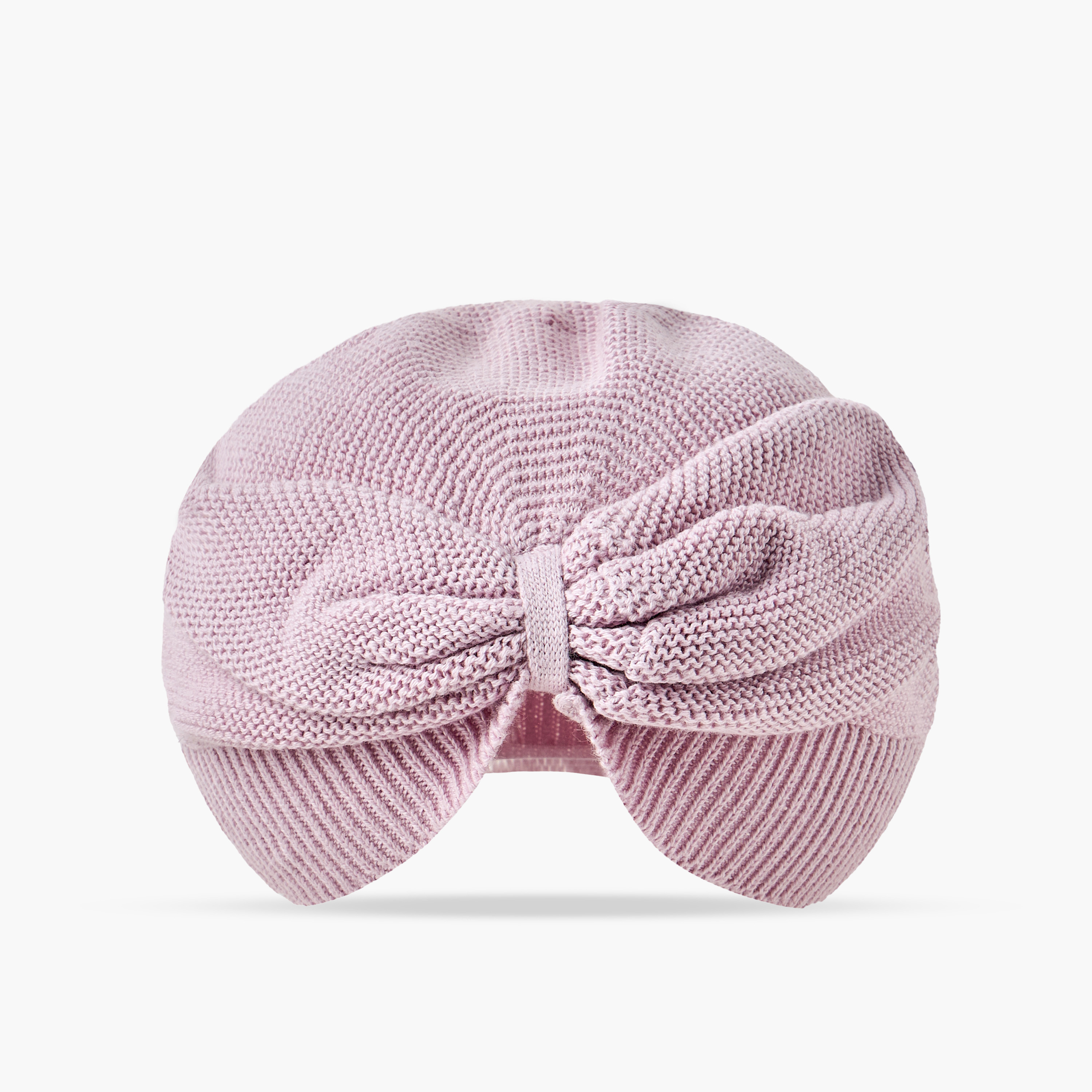 طقم من 2 - كاب بتصميم فيونكة من جونيورز-baby-girls-accessories-caps-image-4
