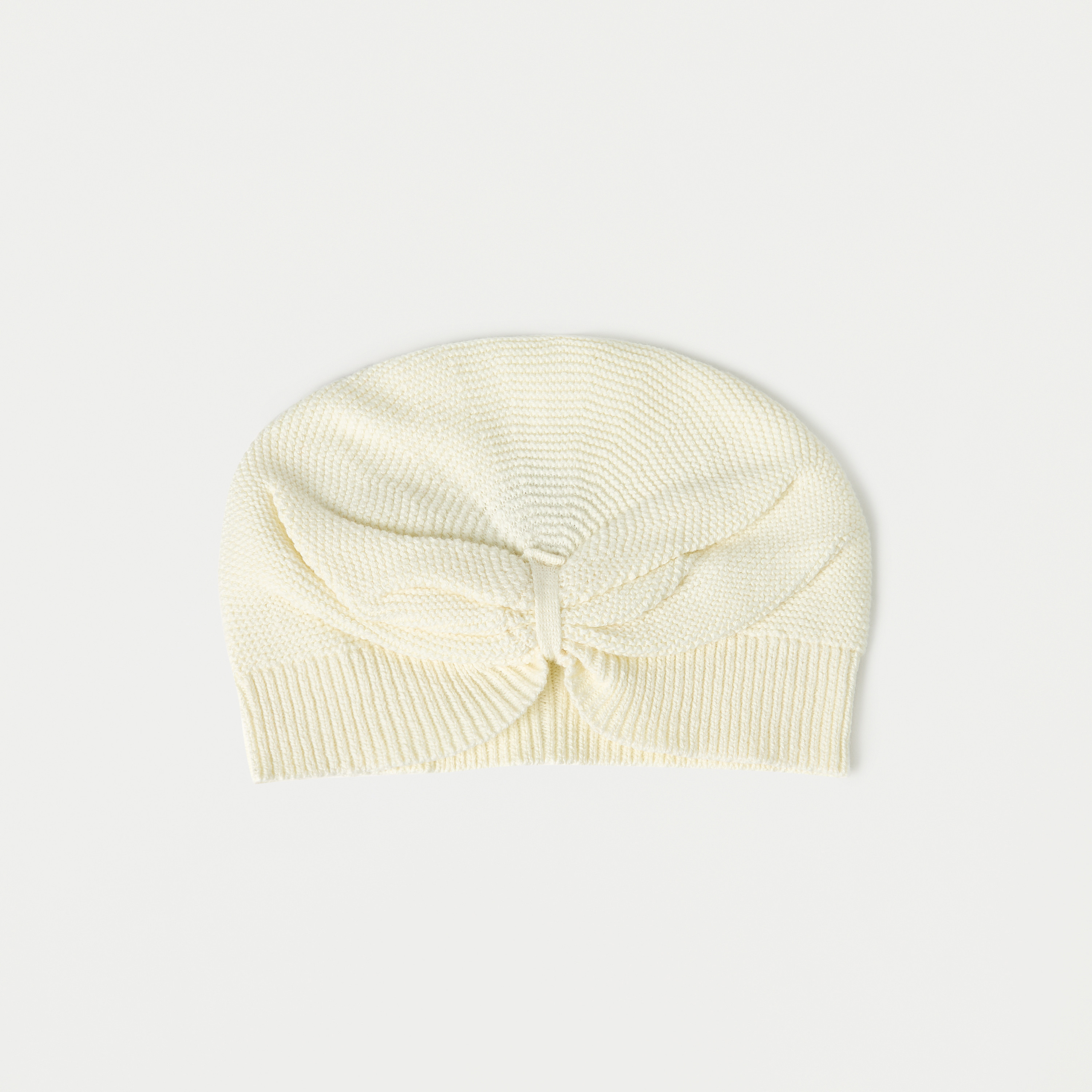 Juniors Textured Bow Detail Beanie Cap - Set of 2-baby-girls-accessories-caps-image-3