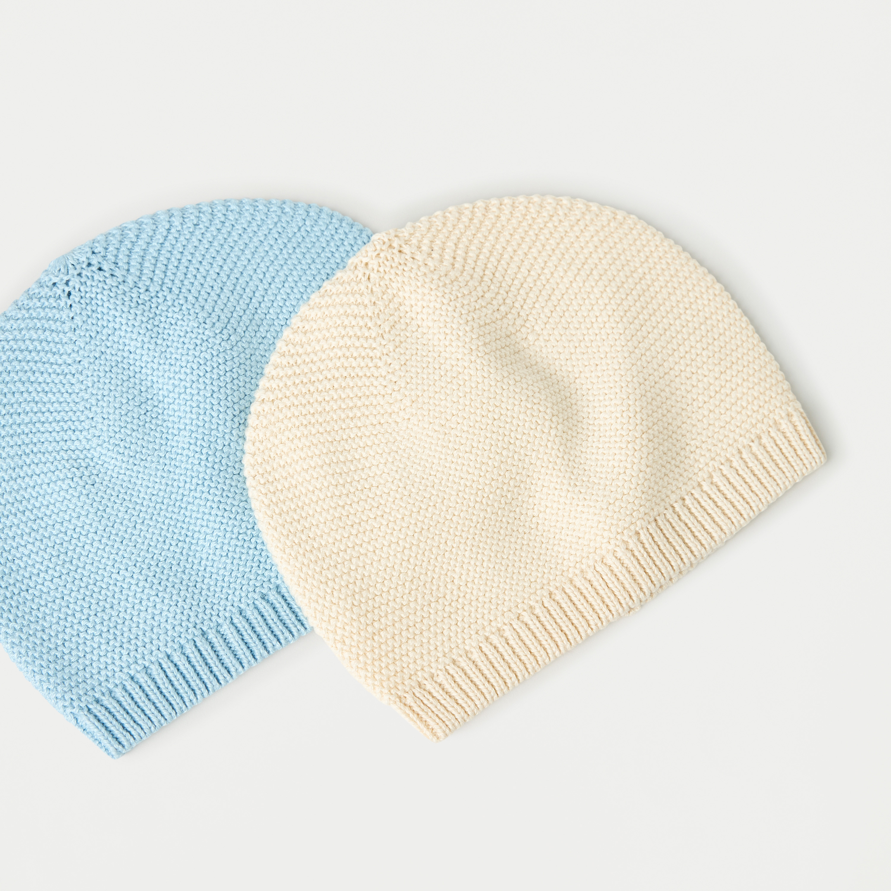 Juniors Textured Beanie Cap - Set of 2-baby-boys-accessories-caps-image-4