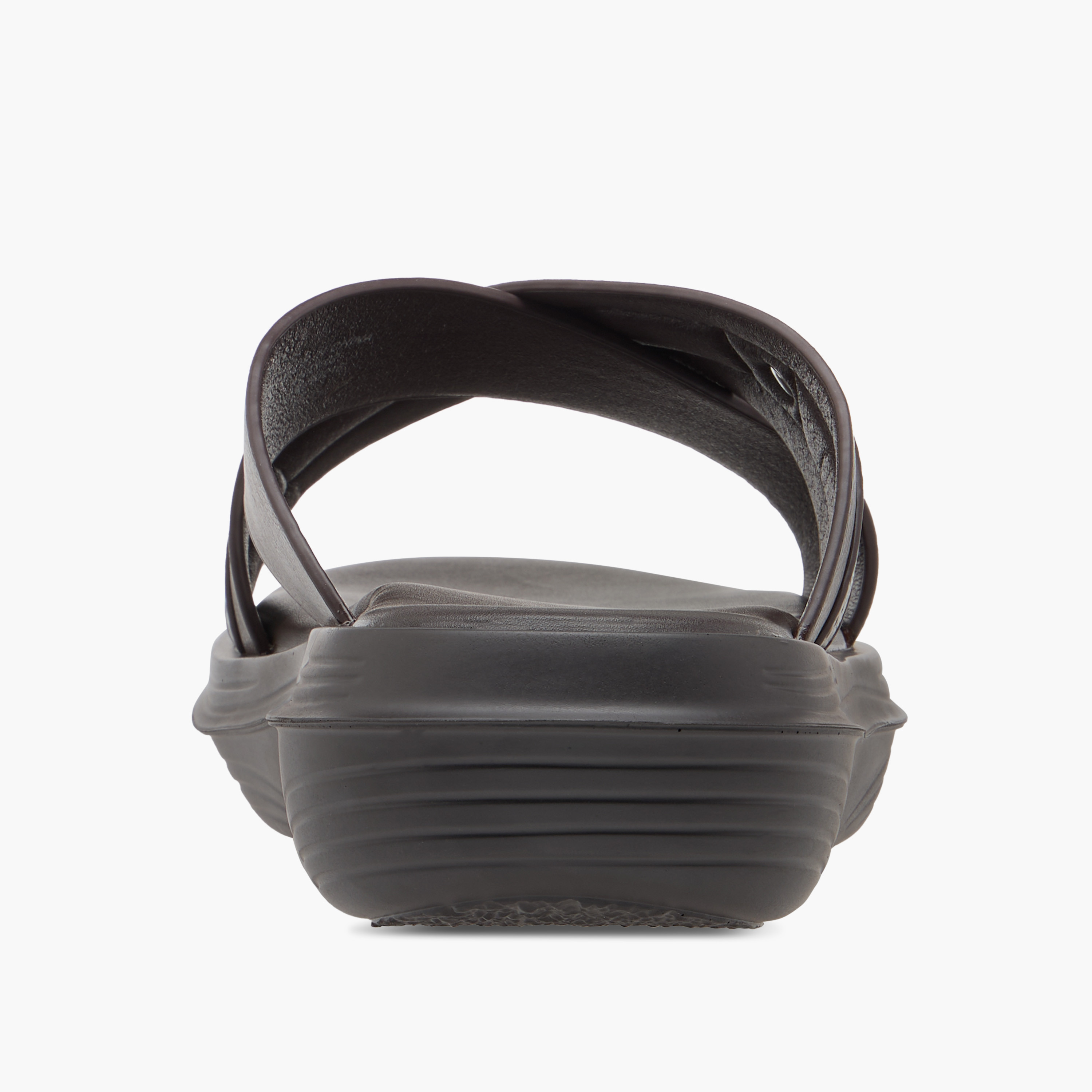 Le Confort Textured Cross Strap Slip-On Comfort Sandals-men-shoes-sandals-image-4