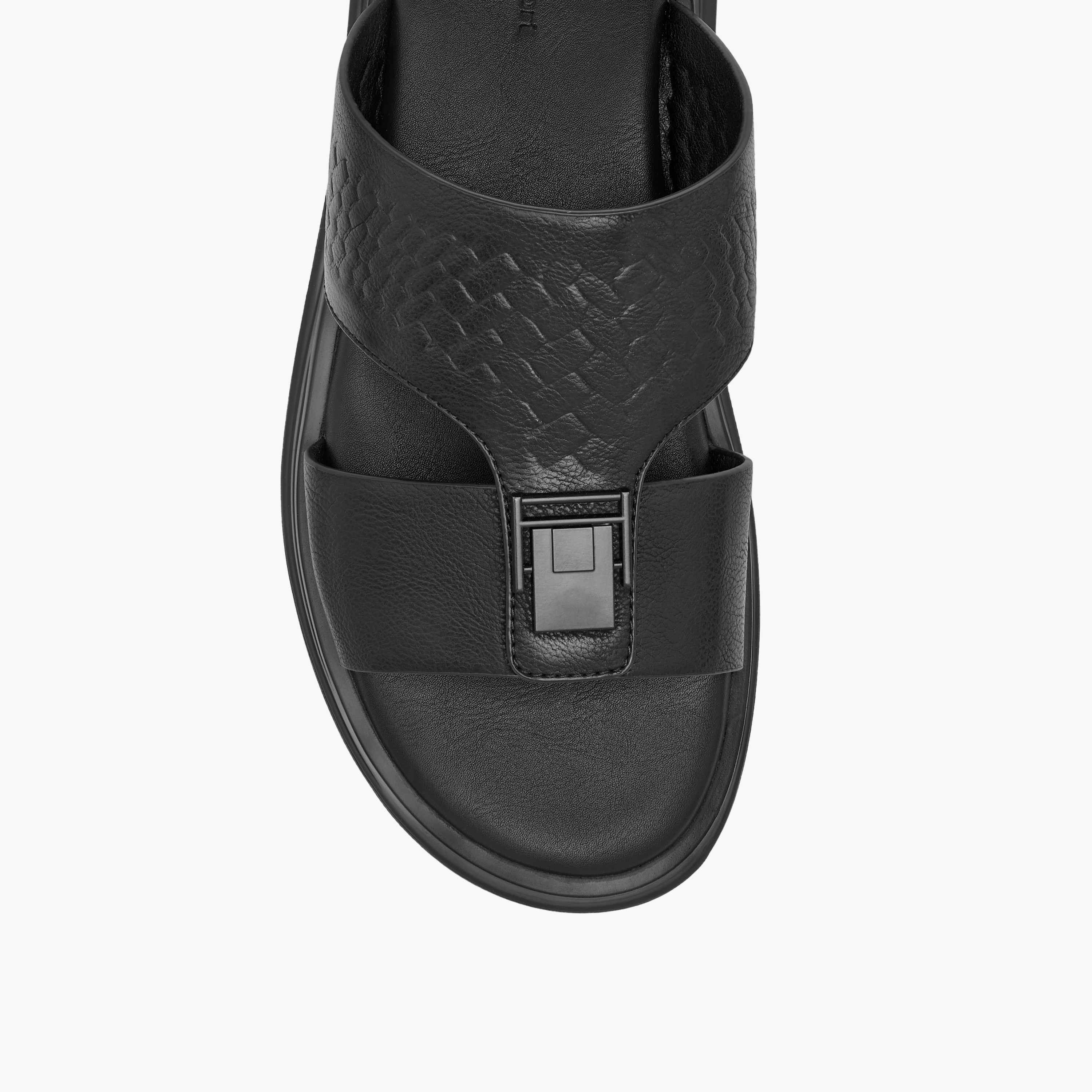 Le Confort Metal Accent Slip-On Arabic Comfort Sandals-men-shoes-sandals-image-3