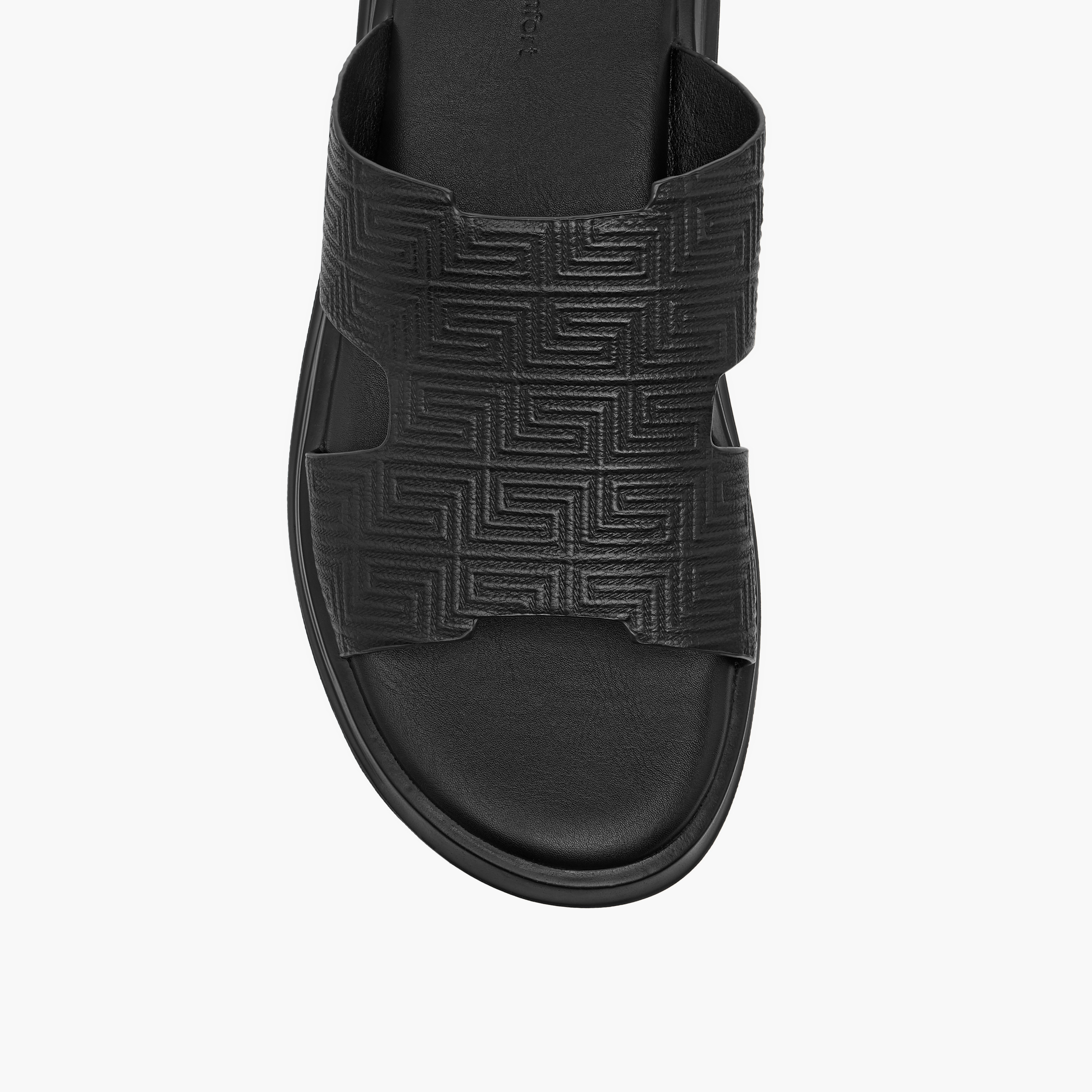 Le Confort Cutout Detail Slip-On Arabic Comfort Sandals-men-shoes-sandals-image-3