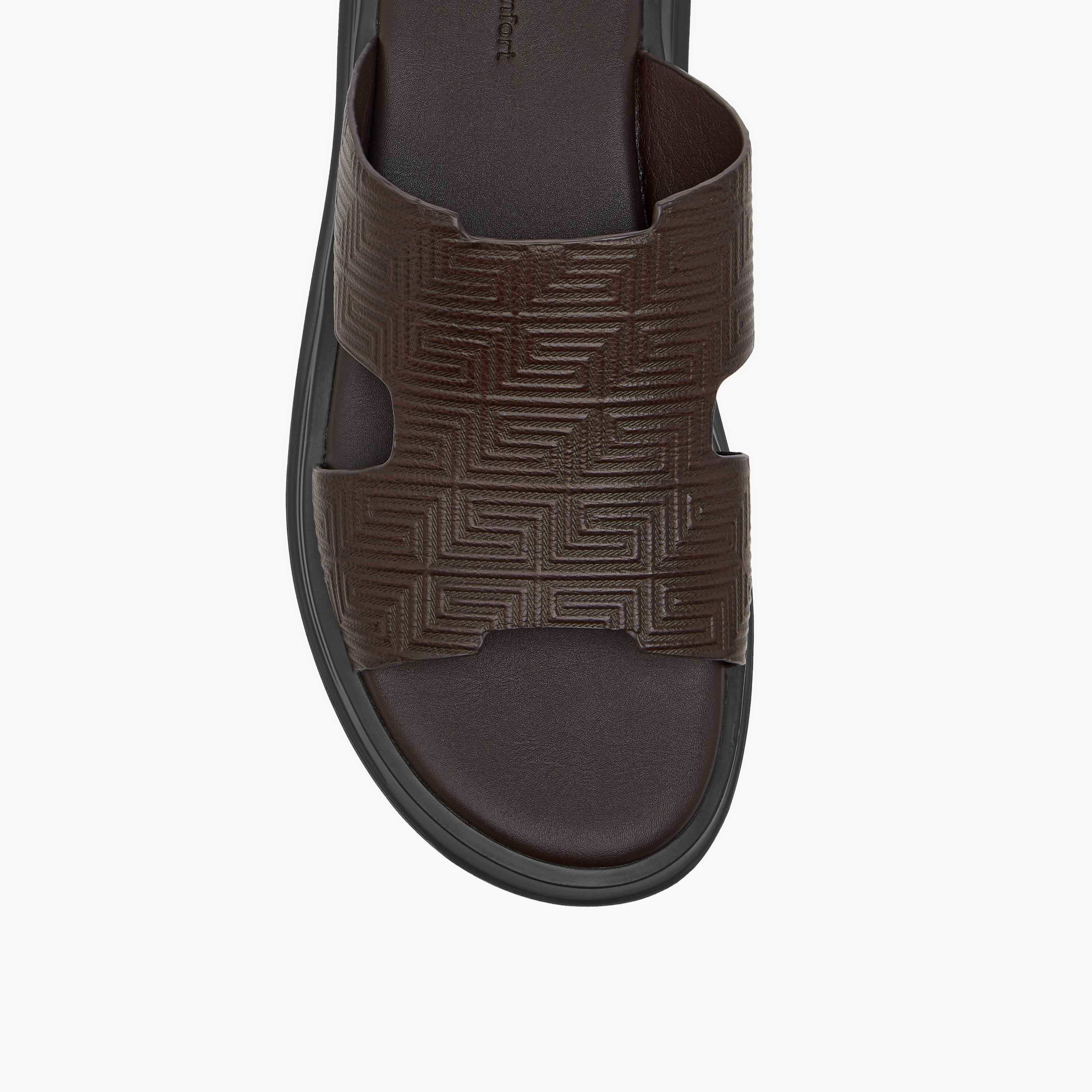 Le Confort Cutout Detail Slip-On Arabic Comfort Sandals-men-shoes-sandals-image-3