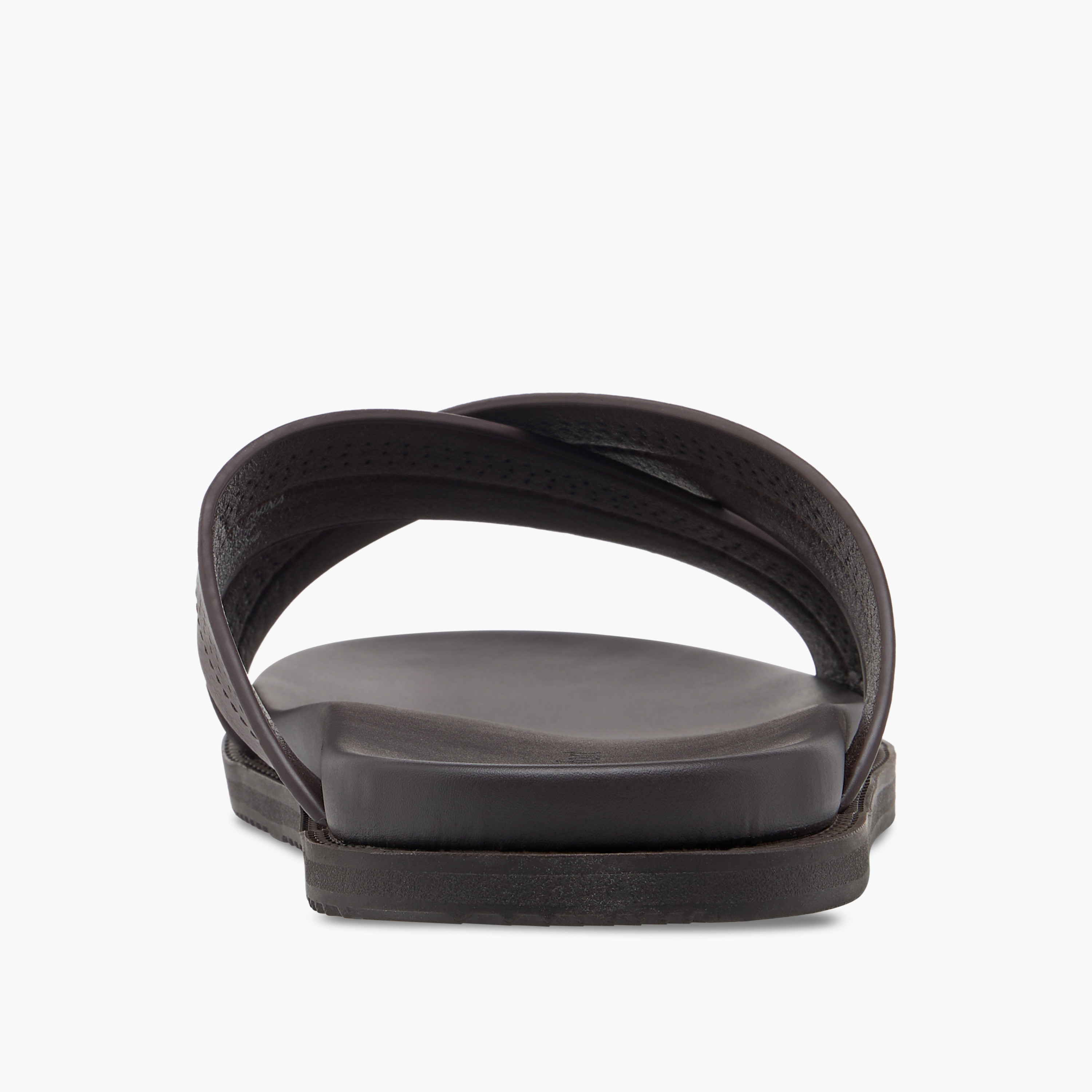 Le Confort Textured Cross Strap Slip-On Comfort Sandals-men-shoes-sandals-image-4