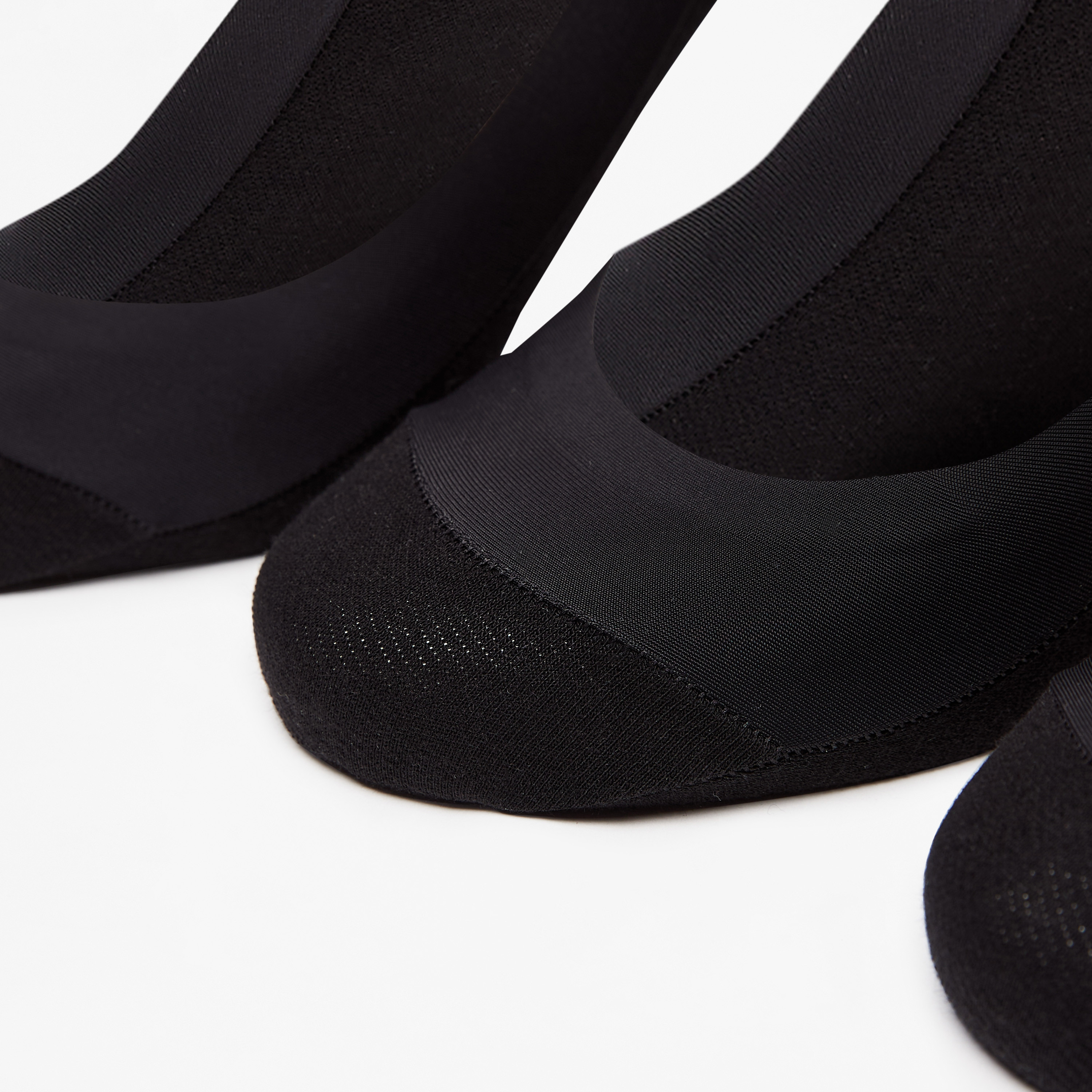 طقم جوارب غير مرئية 3 أزواج سادة من سيليست-women-socksandstockings-image-2