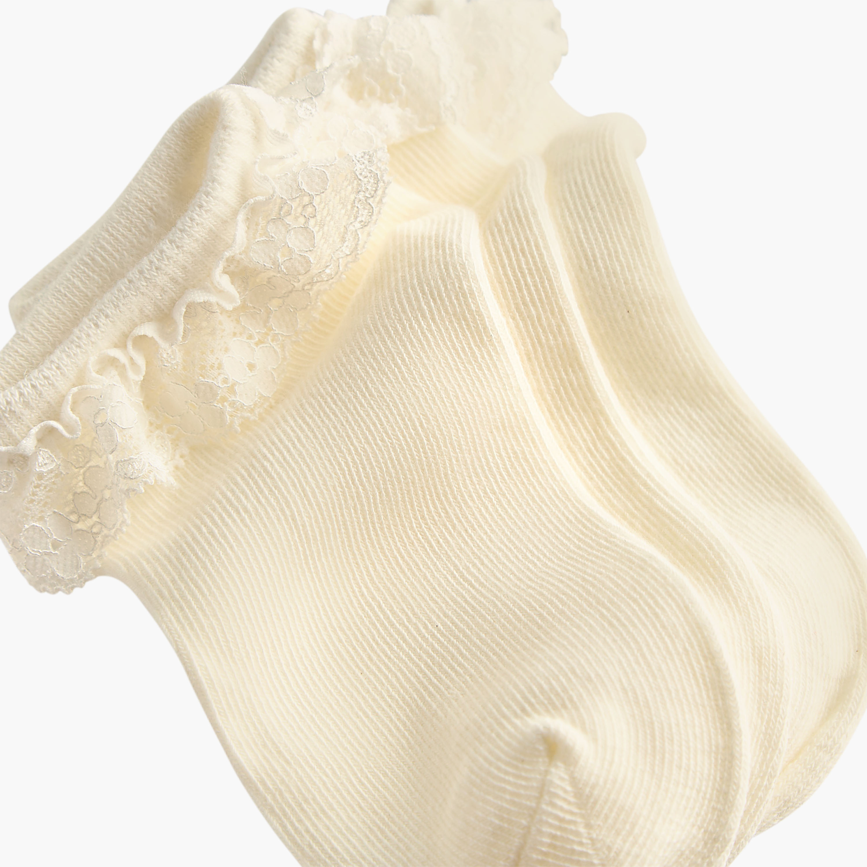 Pack of 3 Celeste Girls Socks with Frill Detail-girls-accessories-socks-image-5
