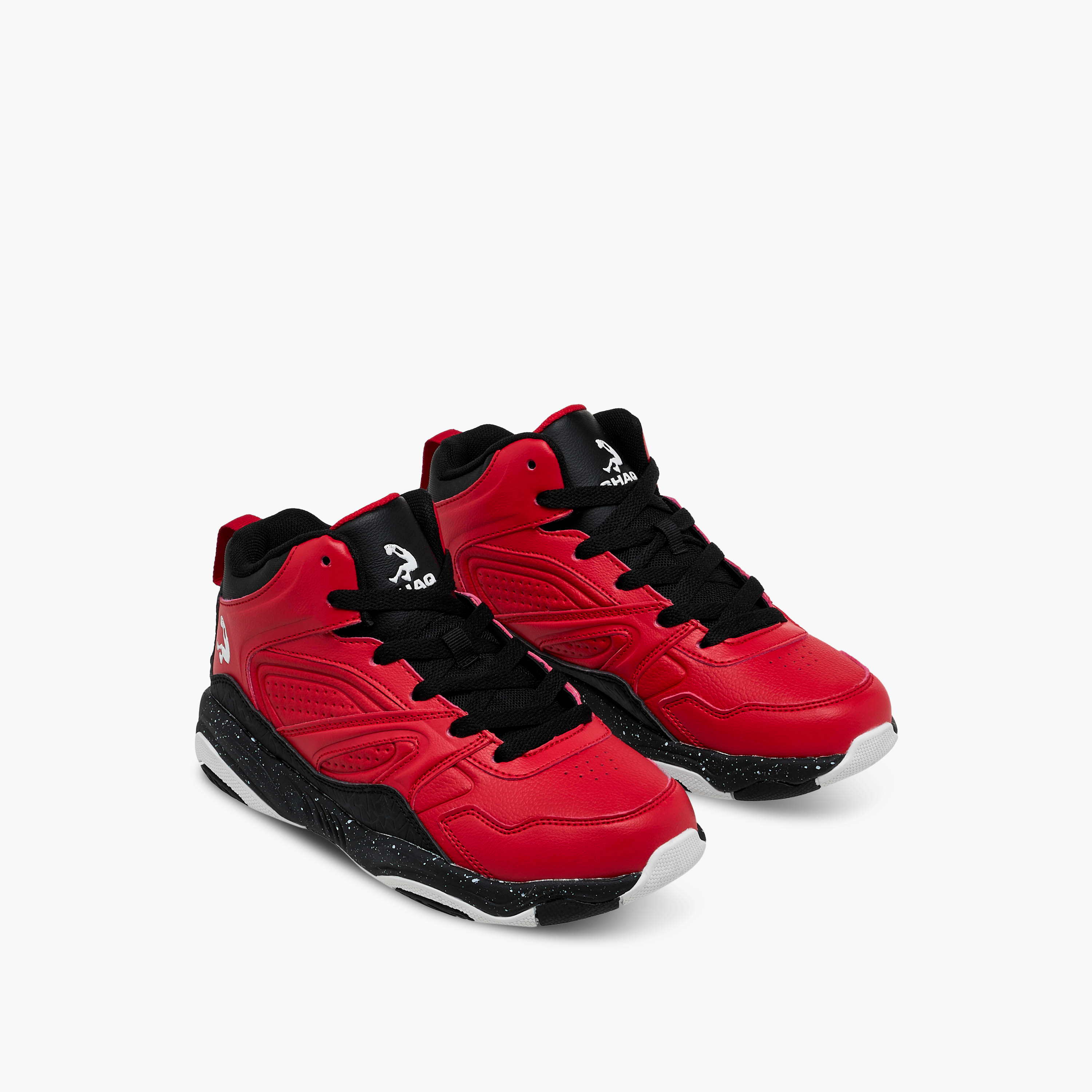 Shaq Boys Leather Lace-Up Basketball Shoes-sports-gear-basketball-image-1