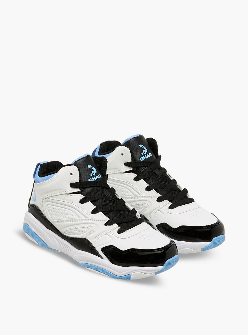 حذاء كرة سلة برباط إغلاق للأولاد من شاك-sports-gear-basketball-image-1