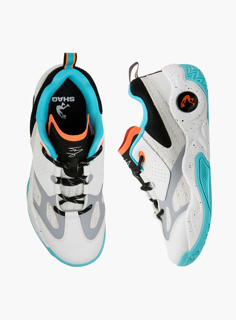 حذاء كرة سلة برباط إغلاق للأولاد من شاك-sports-gear-basketball-image-1
