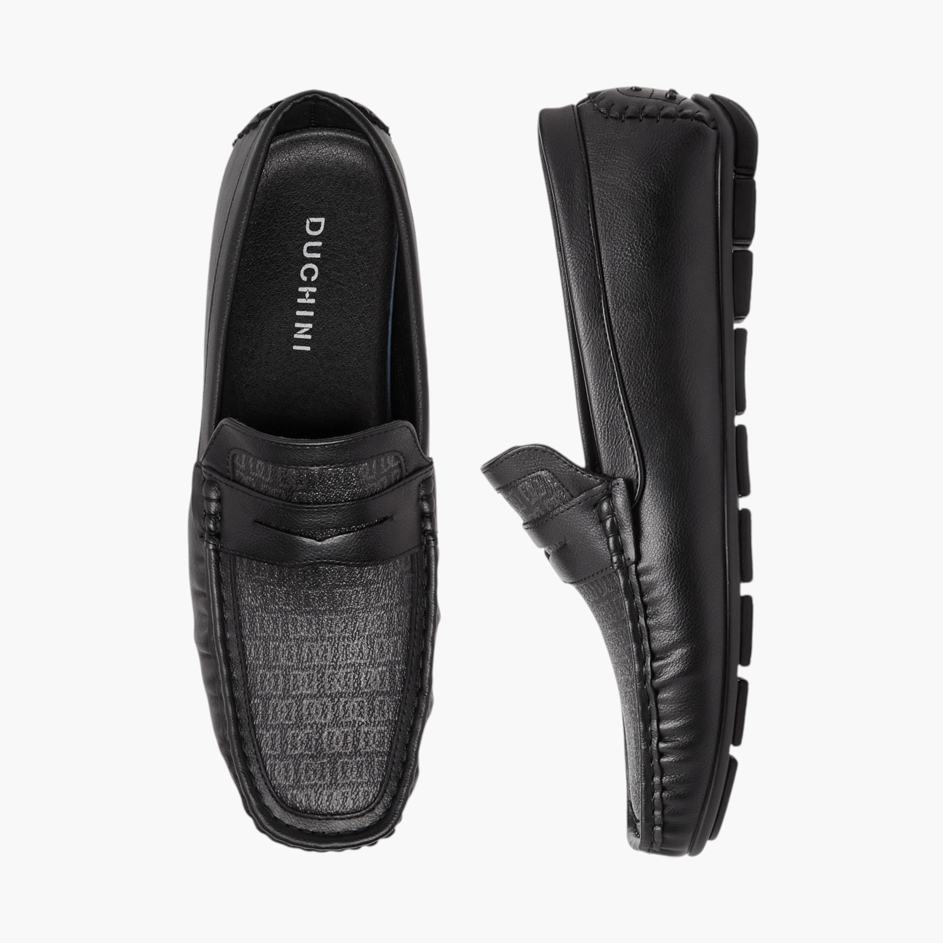 حذاء موكاسين سهل الارتداء بطبعات مونوجرام للرجال من دوتشيني-men-shoes-loafersandmoccasins-image-1