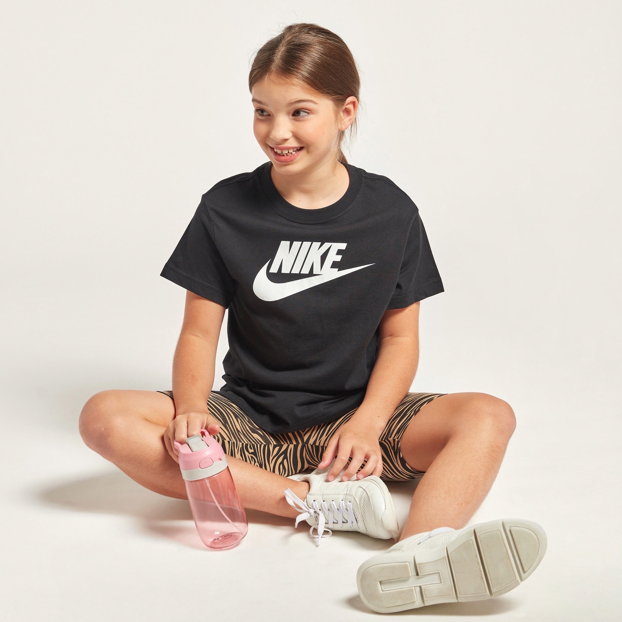 NIKE Printed T shirt with Short Sleeves