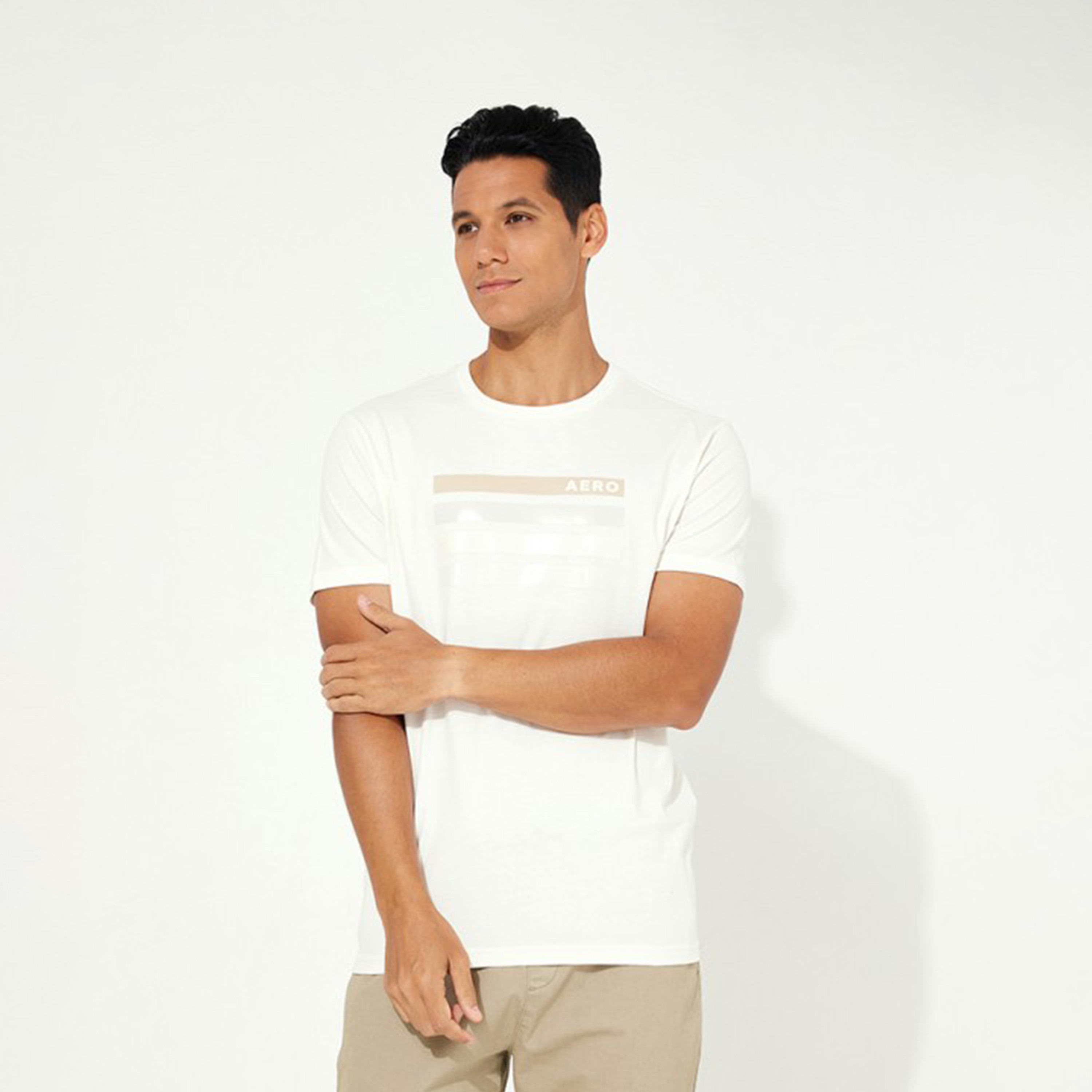 Aeropostale Men's Logo Round Neck Short Sleeves T-shirt-men-clothing-tshirtsandpolos-tshirts-image-1