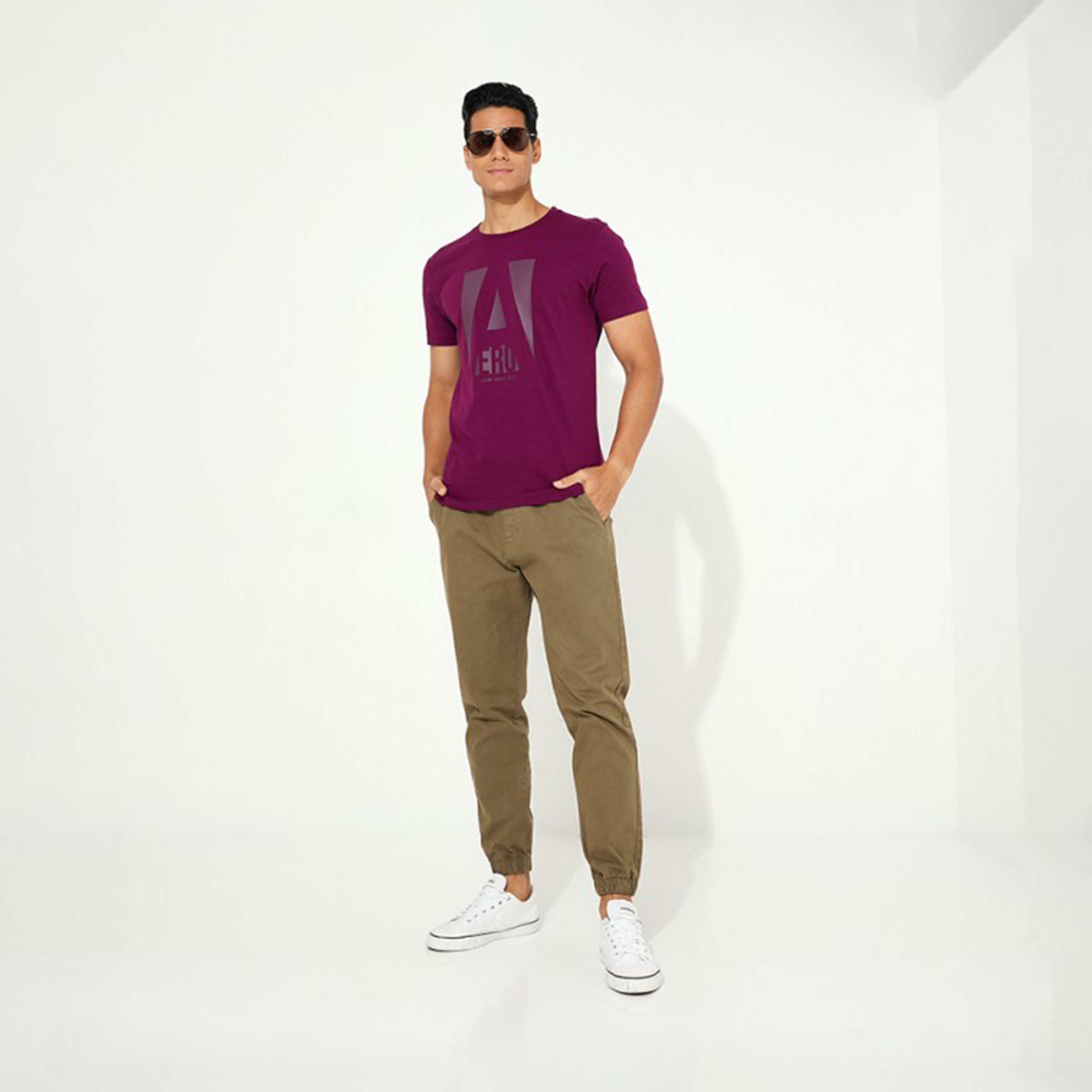 Aeropostale Men's Logo Round Neck Short Sleeves T-shirt-men-clothing-tshirtsandpolos-tshirts-image-4