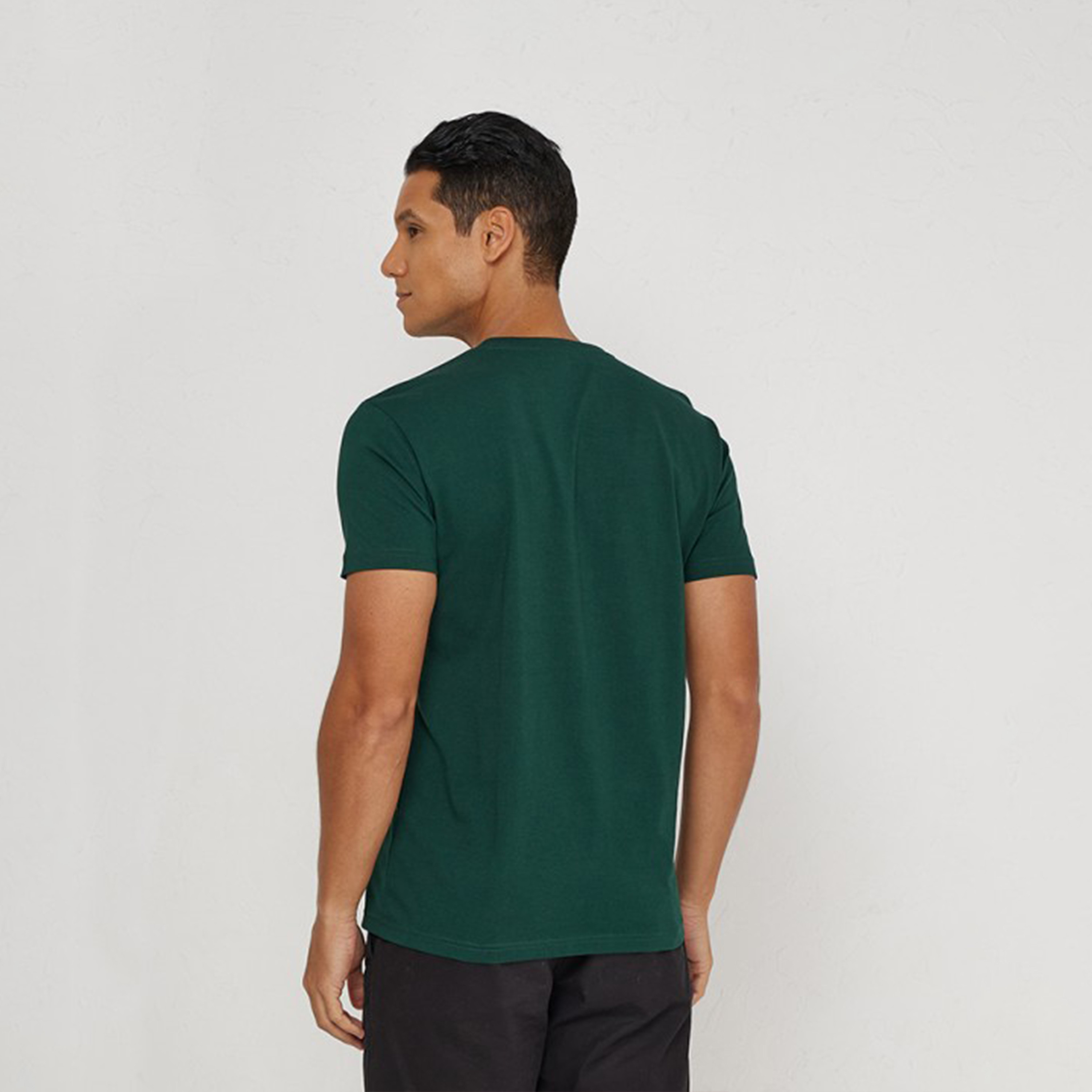 أيروبوستال- تي شيرت رجالي بغطاء للرأس وأكمام قصيرة وياقة مستديرة وشعار-men-clothing-tshirtsandpolos-tshirts-image-6