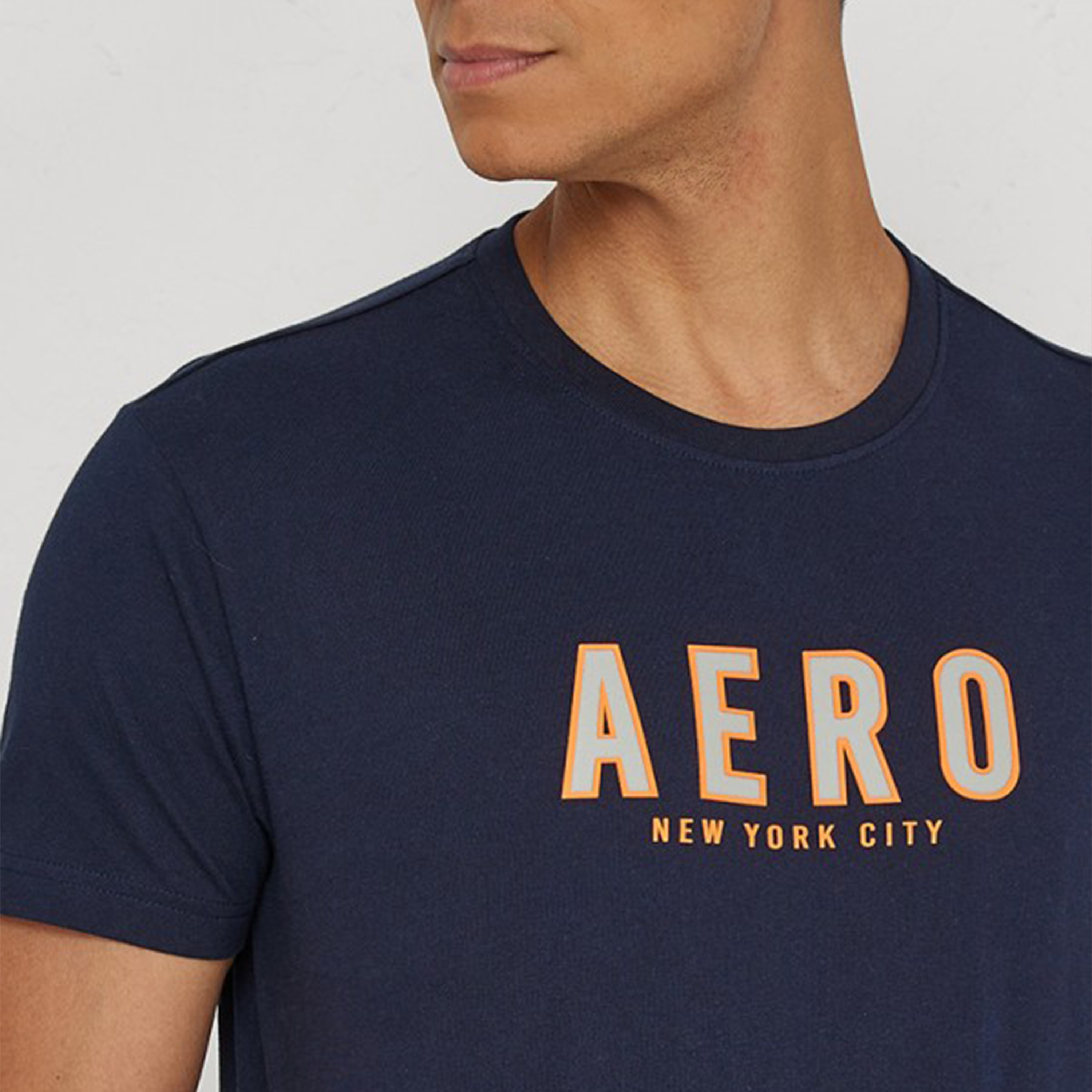 Aeropostale Men's Logo Round Neck Short Sleeves T-shirt-men-clothing-tshirtsandpolos-tshirts-image-3