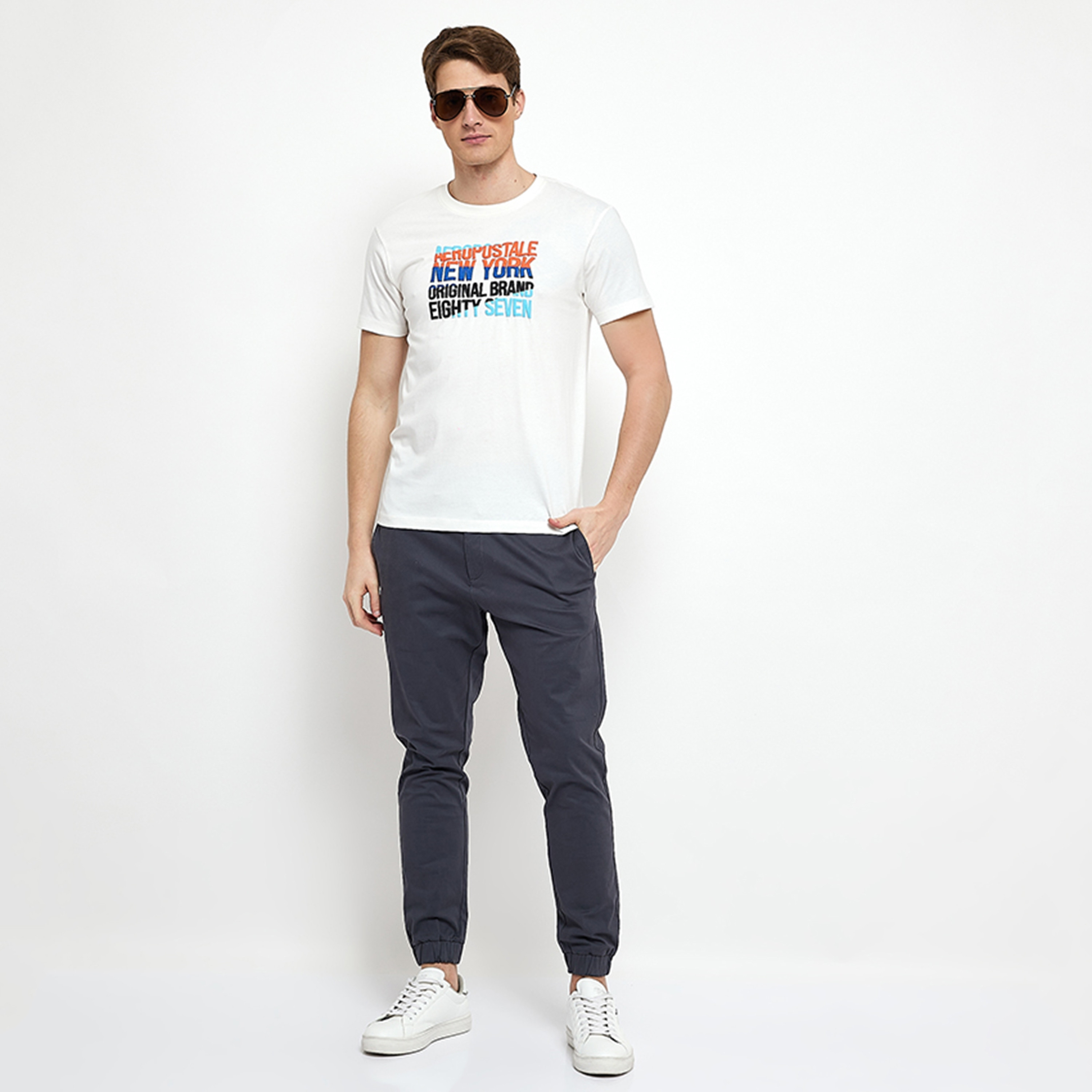 Aeropostale Printed Crew Neck Short Sleeves Men's T-Shirt-men-clothing-tshirtsandpolos-tshirts-image-2