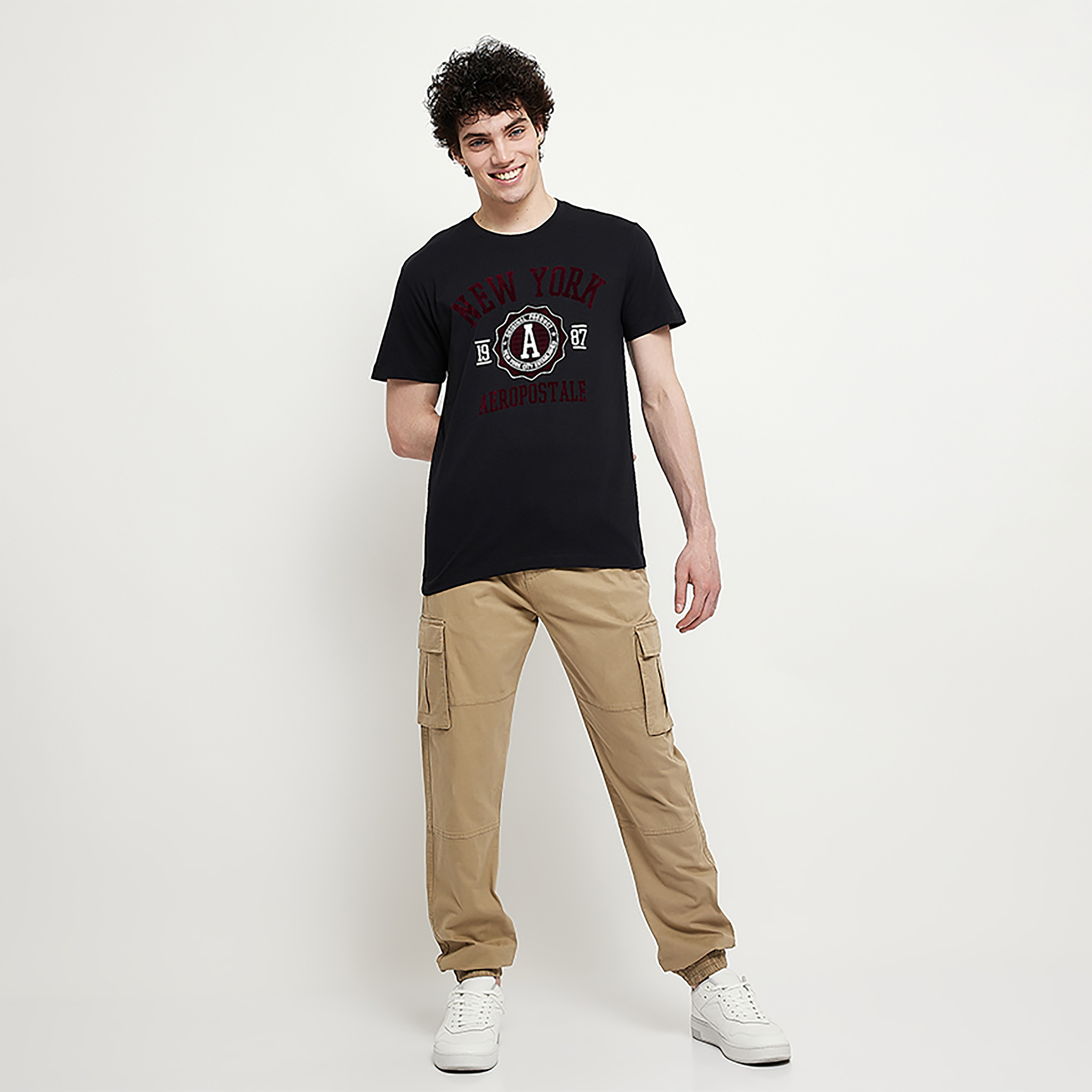 Aeropostale Printed Crew Neck Short Sleeves T-Shirt-men-clothing-tshirtsandpolos-tshirts-image-2