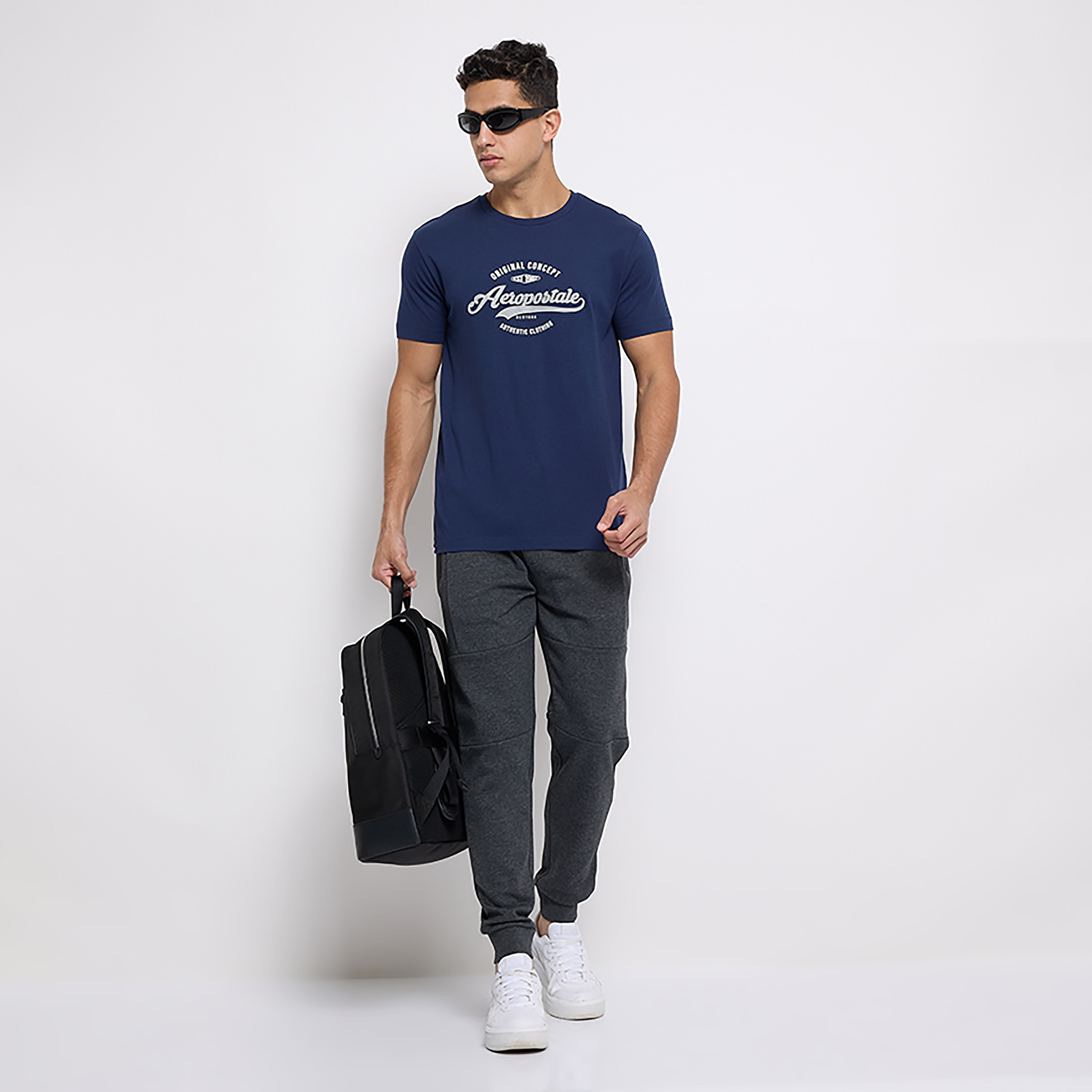 Aeropostale Logo Crew Neck Short Sleeves T-Shirt-men-clothing-tshirtsandpolos-tshirts-image-2
