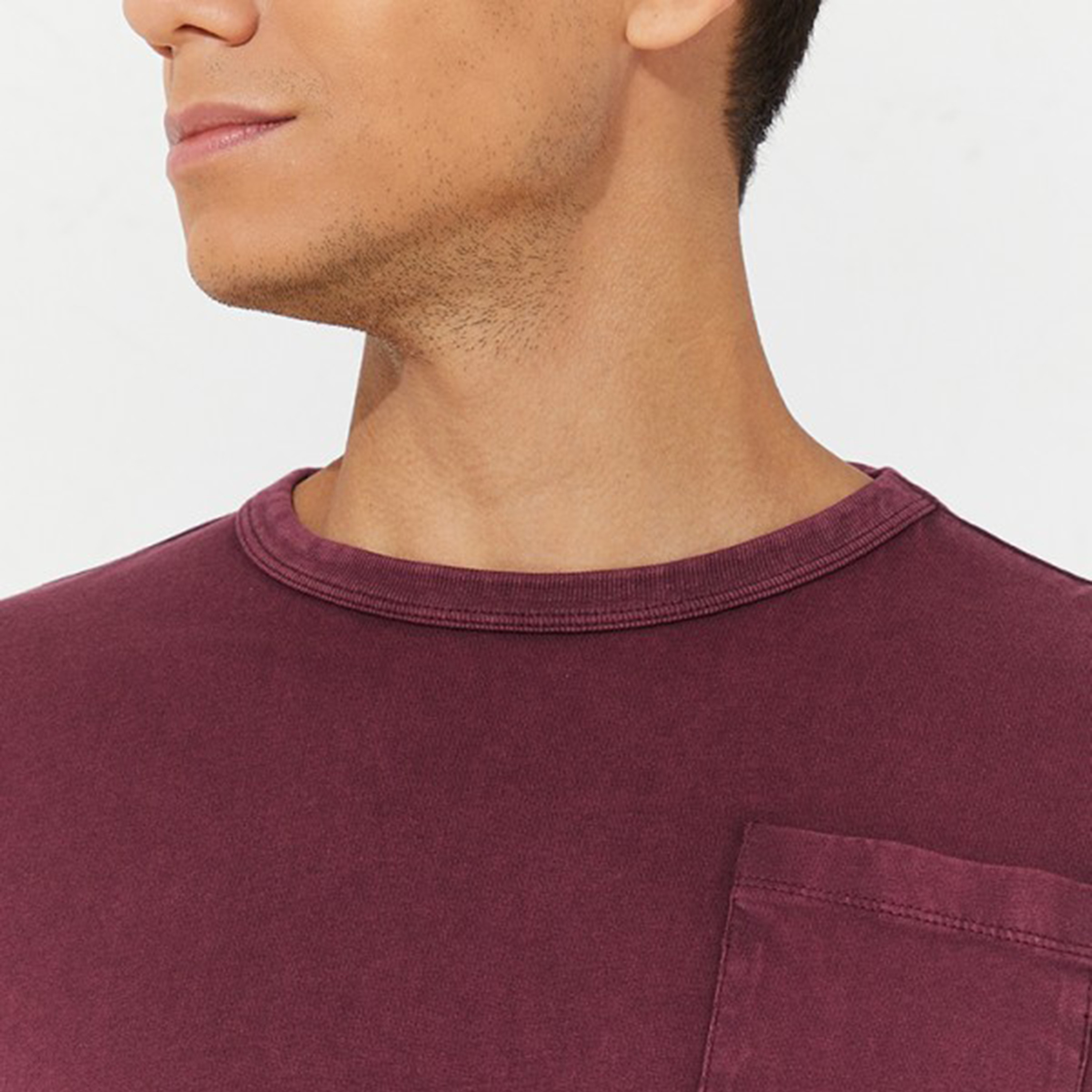 تي شيرت من ايروبوستال بأكمام طويلة و ياقة مستديرة سادة-men-clothing-tshirtsandpolos-tshirts-image-7