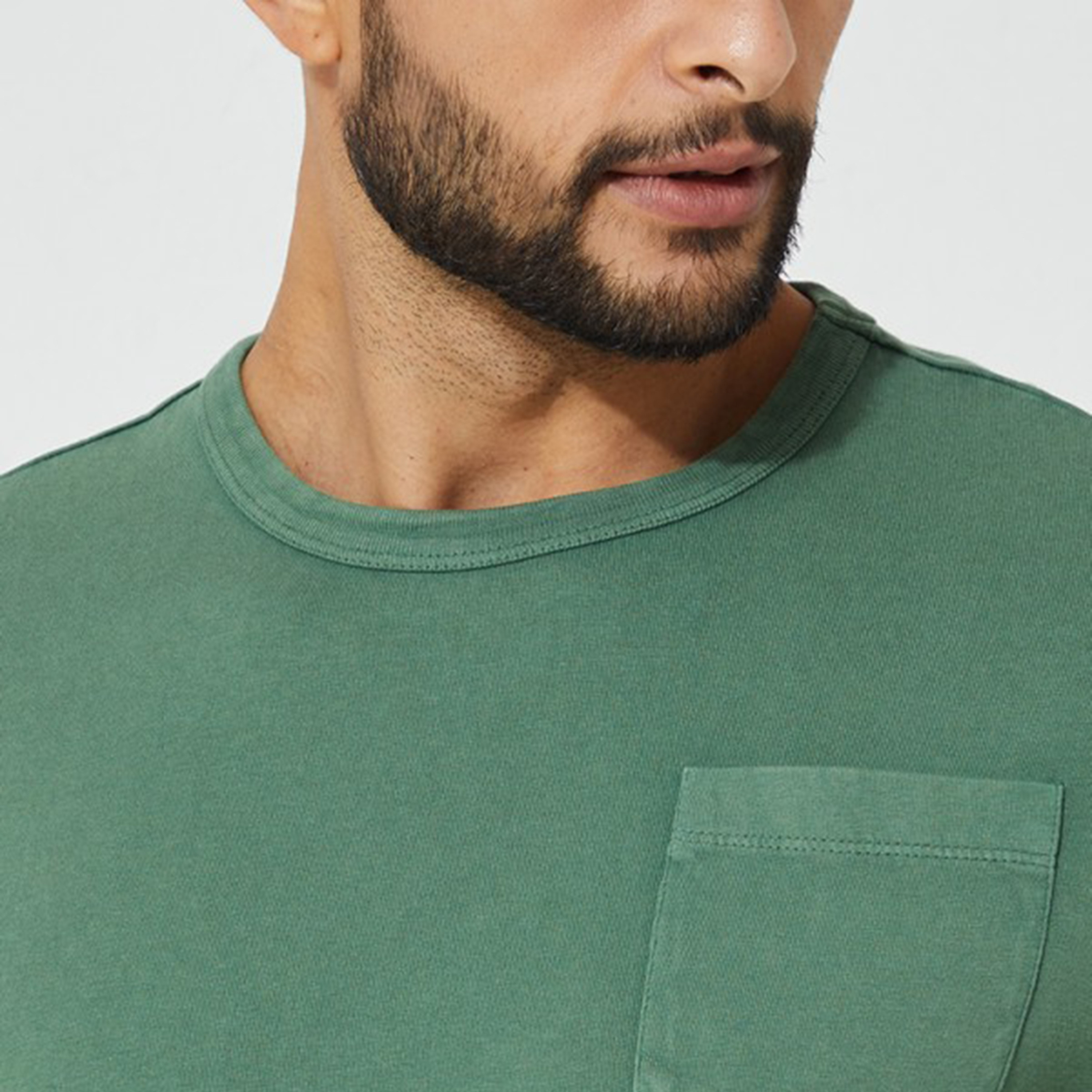 تي شيرت من ايروبوستال بأكمام طويلة و ياقة مستديرة سادة-men-clothing-tshirtsandpolos-tshirts-image-3
