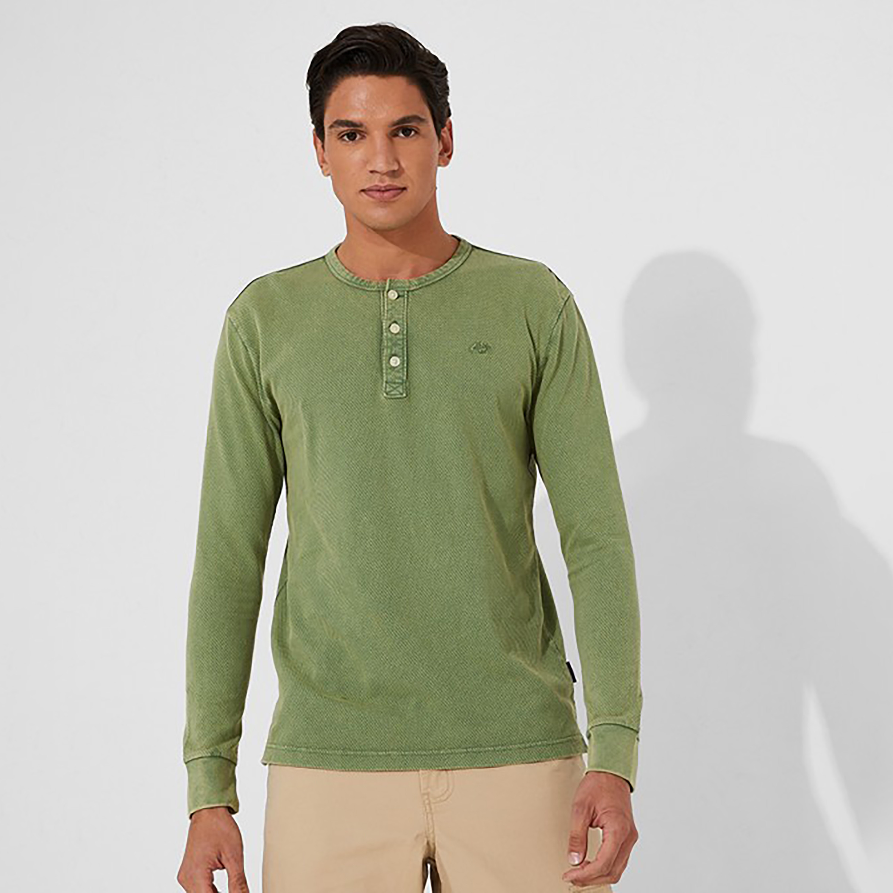 تيشيرت ذو مزخرف بأكمام طويلة ورقبة هينلي من إيروبوستال-men-clothing-tshirtsandpolos-tshirts-image-9