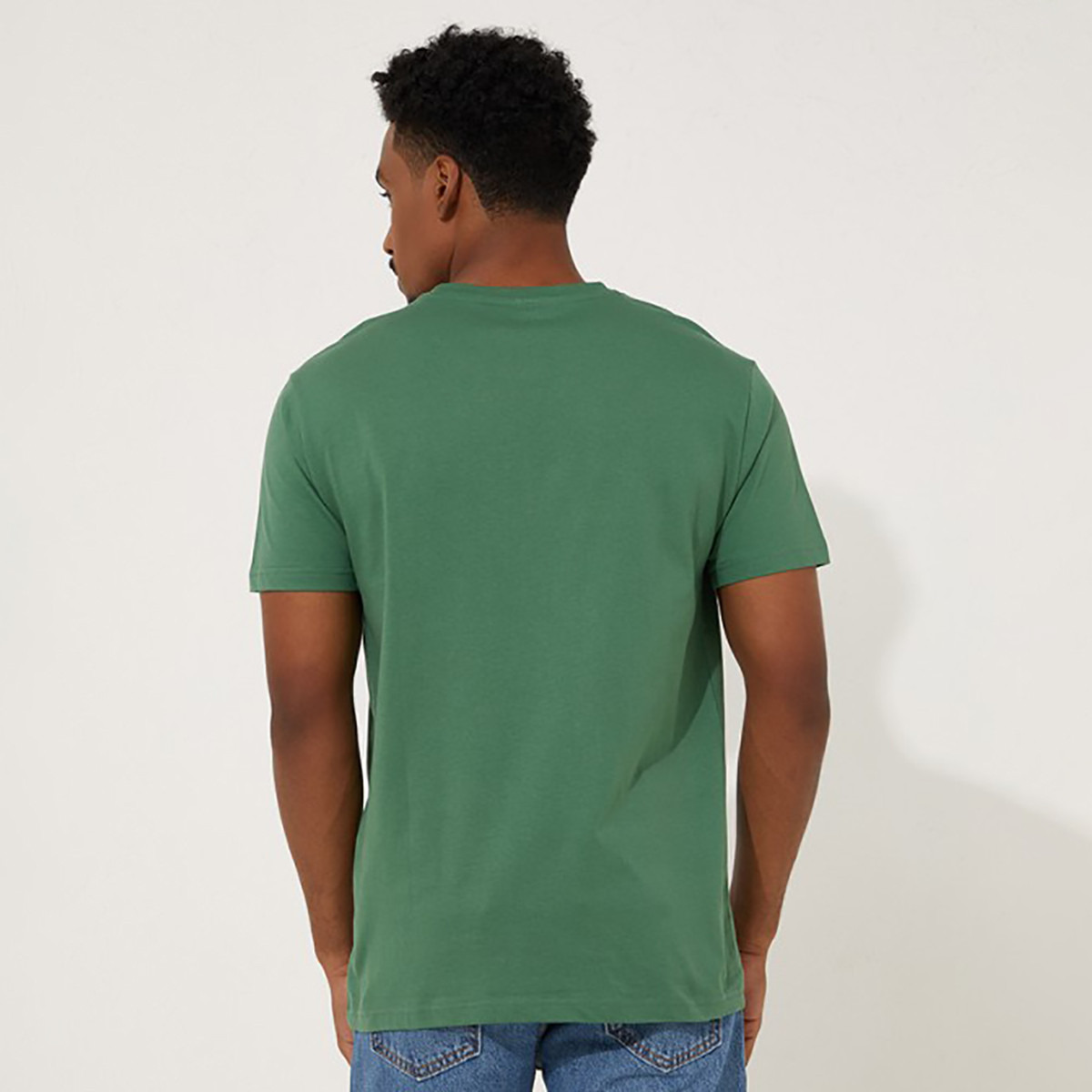 تيشيرت ايروبوستال بأكمام قصيرة وياقة دائرية مع طبعات خضزاء غامق للرجال-men-clothing-tshirtsandpolos-tshirts-image-2