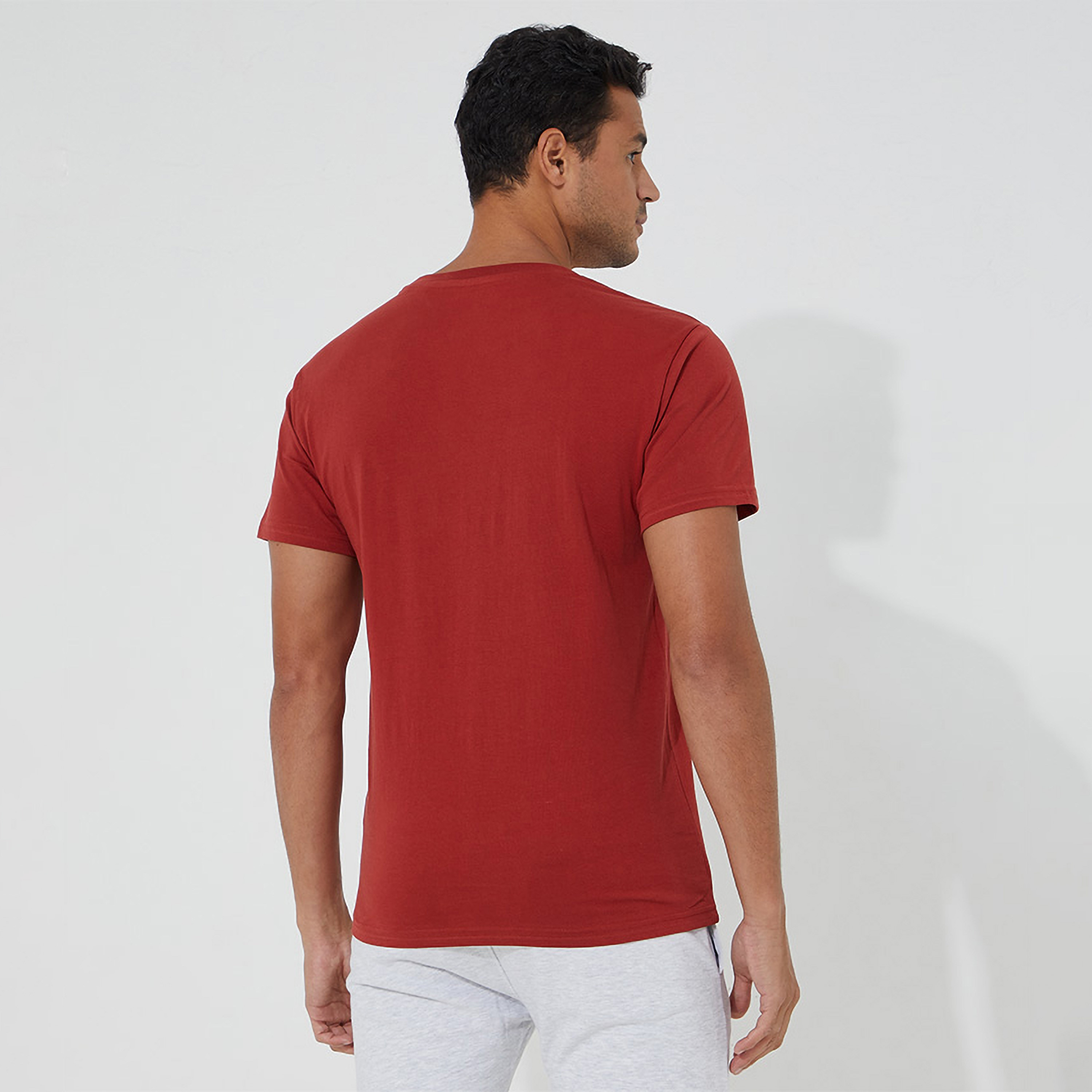 Aeropostale Logo Crew Neck Short Sleeves Men's T-Shirt-men-clothing-tshirtsandpolos-tshirts-image-4