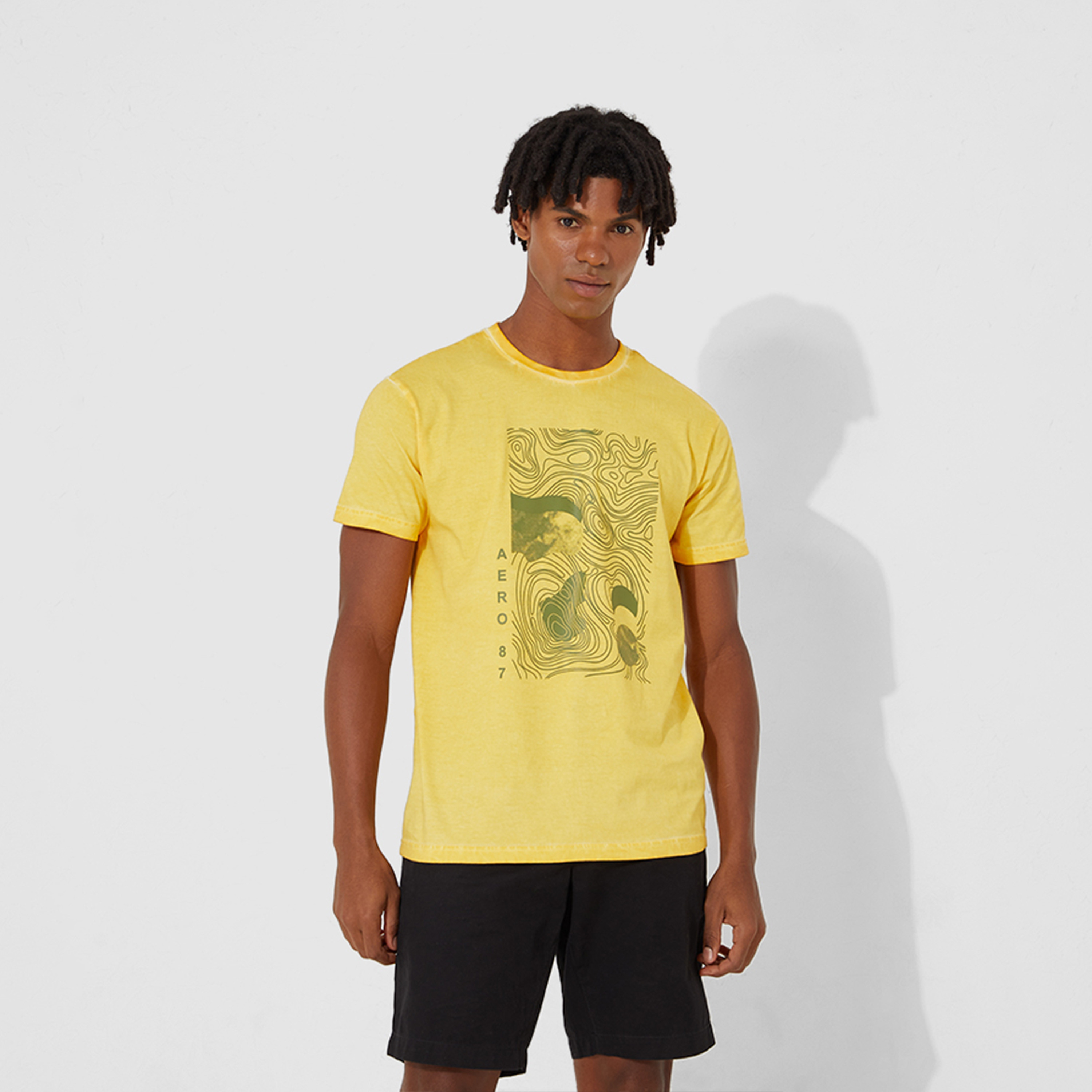 Aeropostale Men's Graphic Crew Neck Short Sleeves T-shirt-men-clothing-tshirtsandpolos-tshirts-image-1