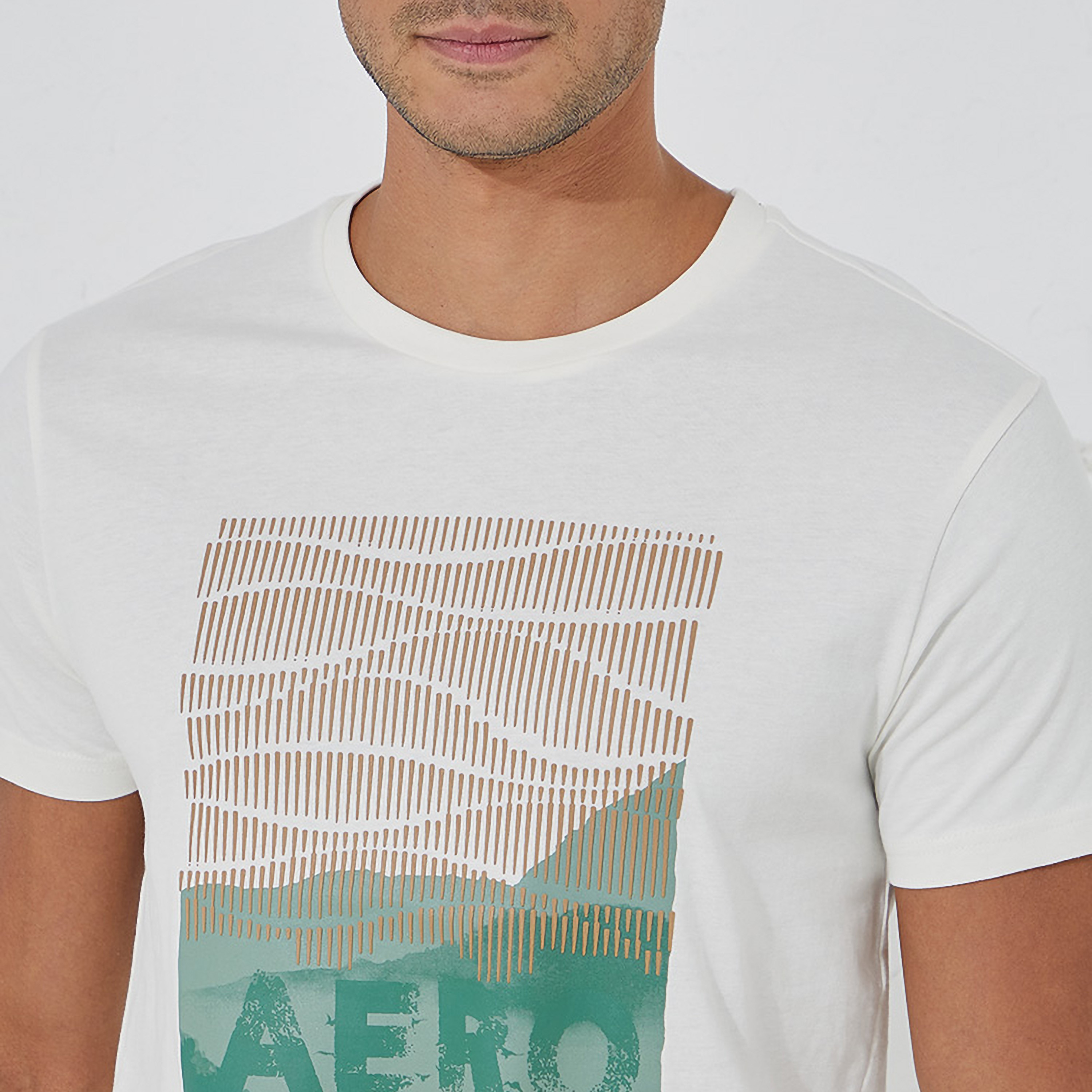 Aeropostale Printed Crew Neck Short Sleeves Men's T-Shirt-men-clothing-tshirtsandpolos-tshirts-image-3