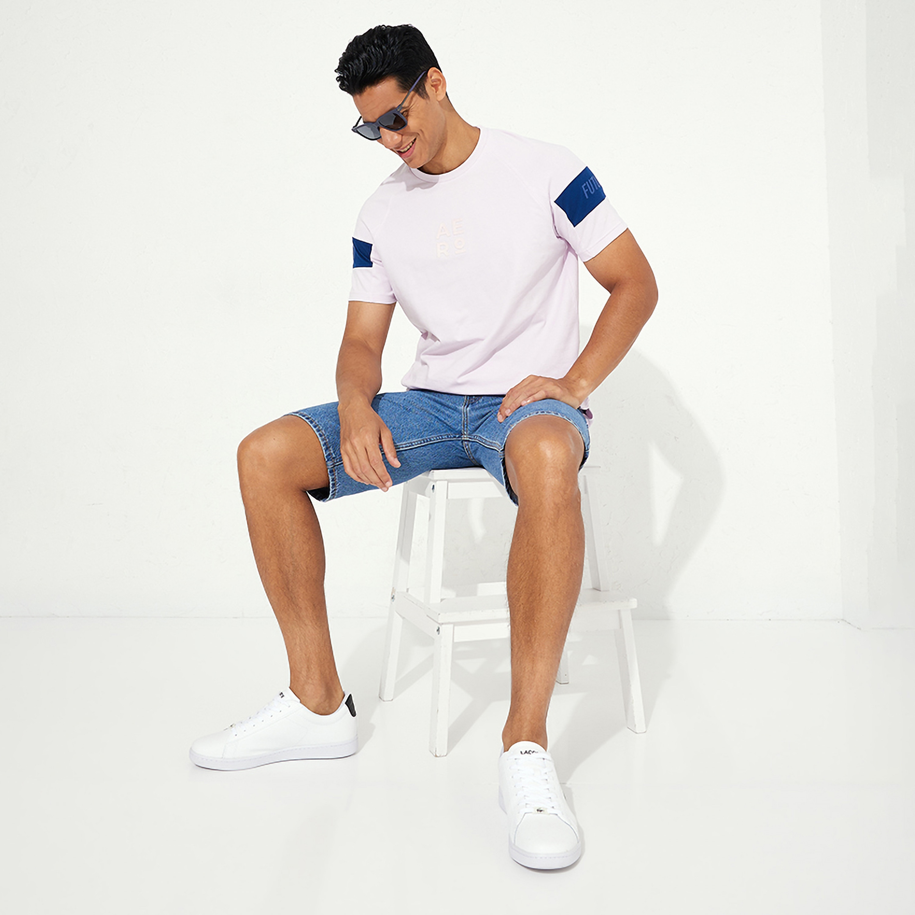 Aeropostale Logo Crew Neck Short Sleeves Men's T-Shirt-men-clothing-tshirtsandpolos-tshirts-image-2