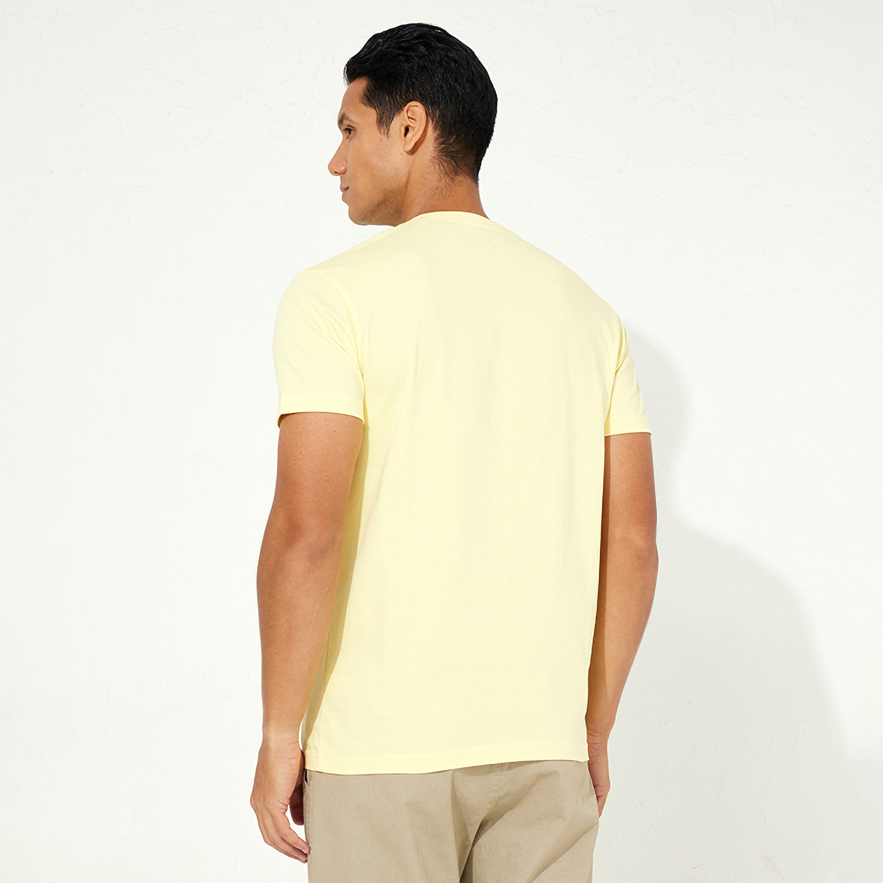 تي شيرت رجالي بأكمام قصيرة وياقة دائرية وشعار من أيروبوستال-men-clothing-tshirtsandpolos-tshirts-image-8