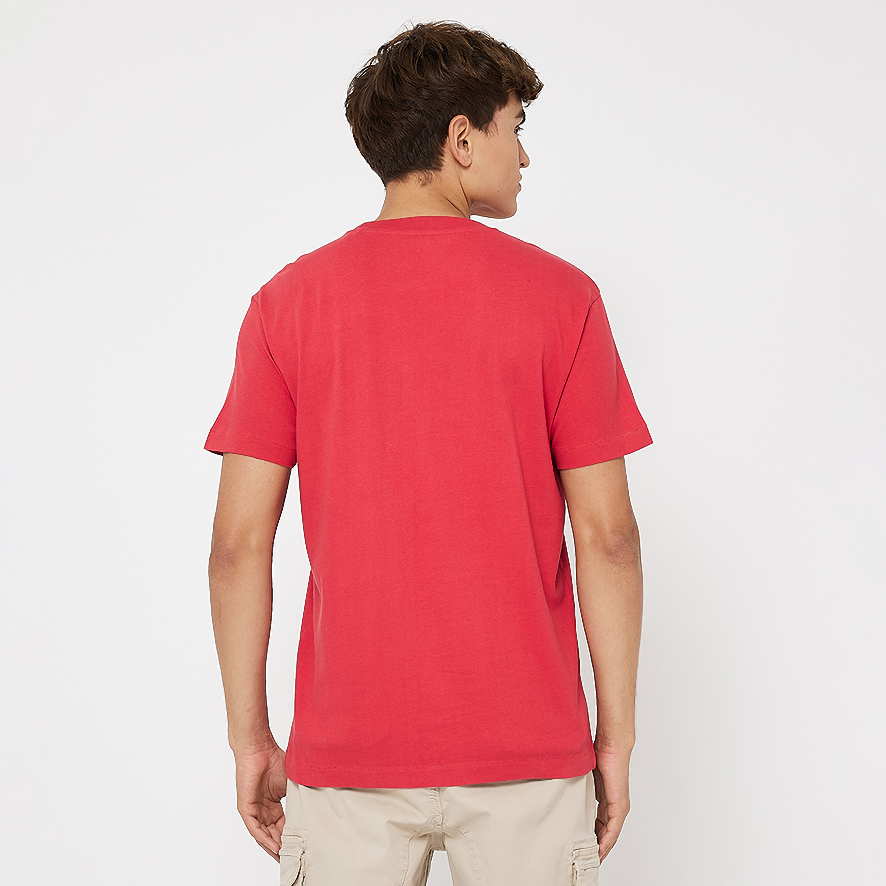 تي شيرت رجالي بأكمام قصيرة ورقبة دائرية مزخرفة من أيروبوستال-men-clothing-tshirtsandpolos-tshirts-image-4