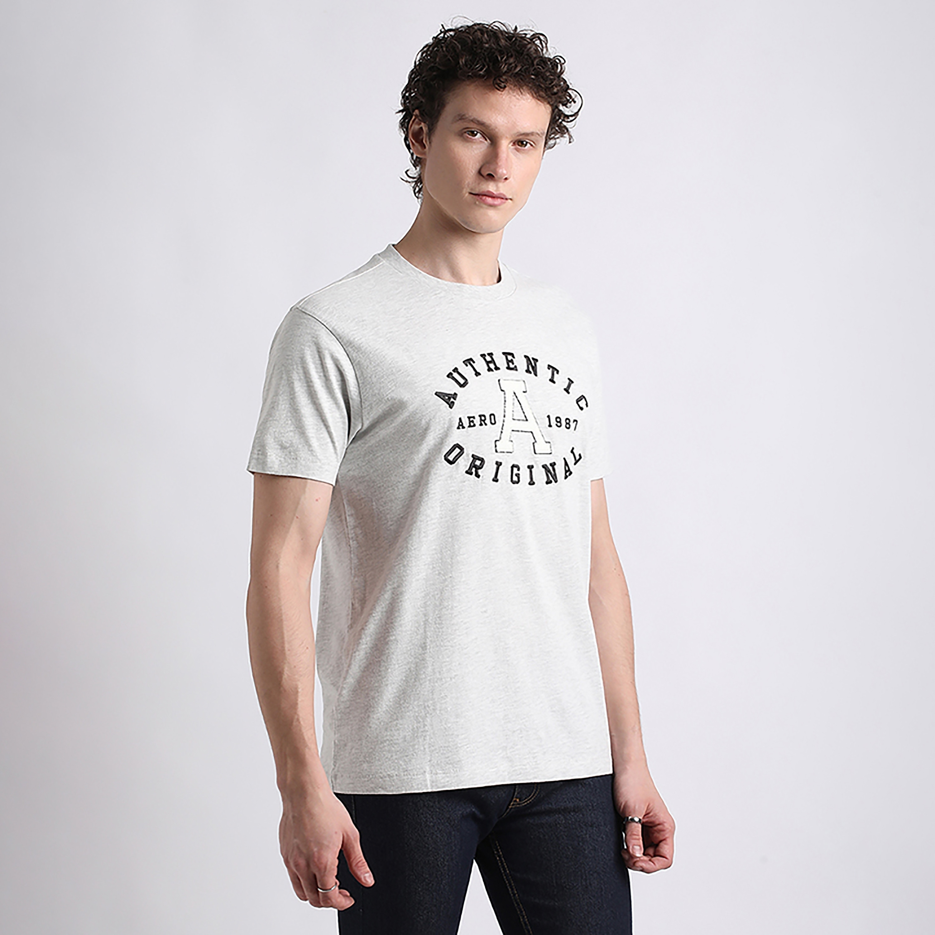 تي شيرت رجالي بأكمام قصيرة وياقة دائرية وتطريز من أيروبوستال-men-clothing-tshirtsandpolos-tshirts-image-3