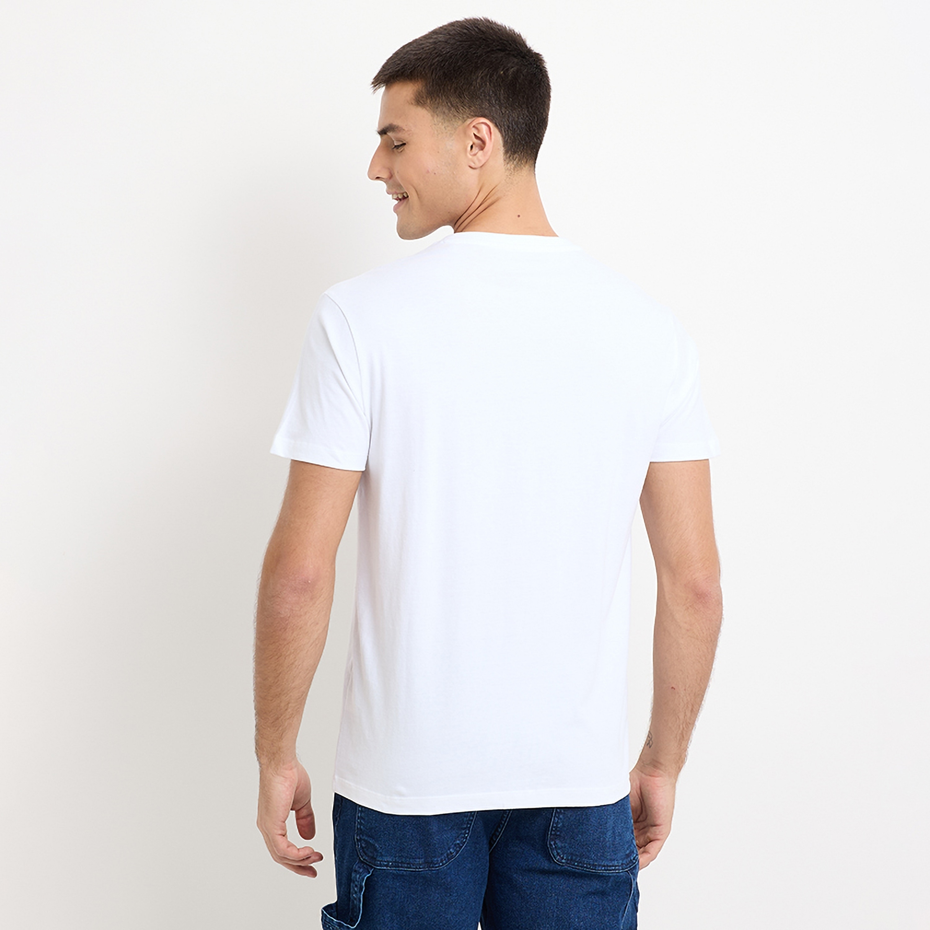 تي شيرت رجالي بأكمام قصيرة وياقة دائرية وتطريز من أيروبوستال-men-clothing-tshirtsandpolos-tshirts-image-4