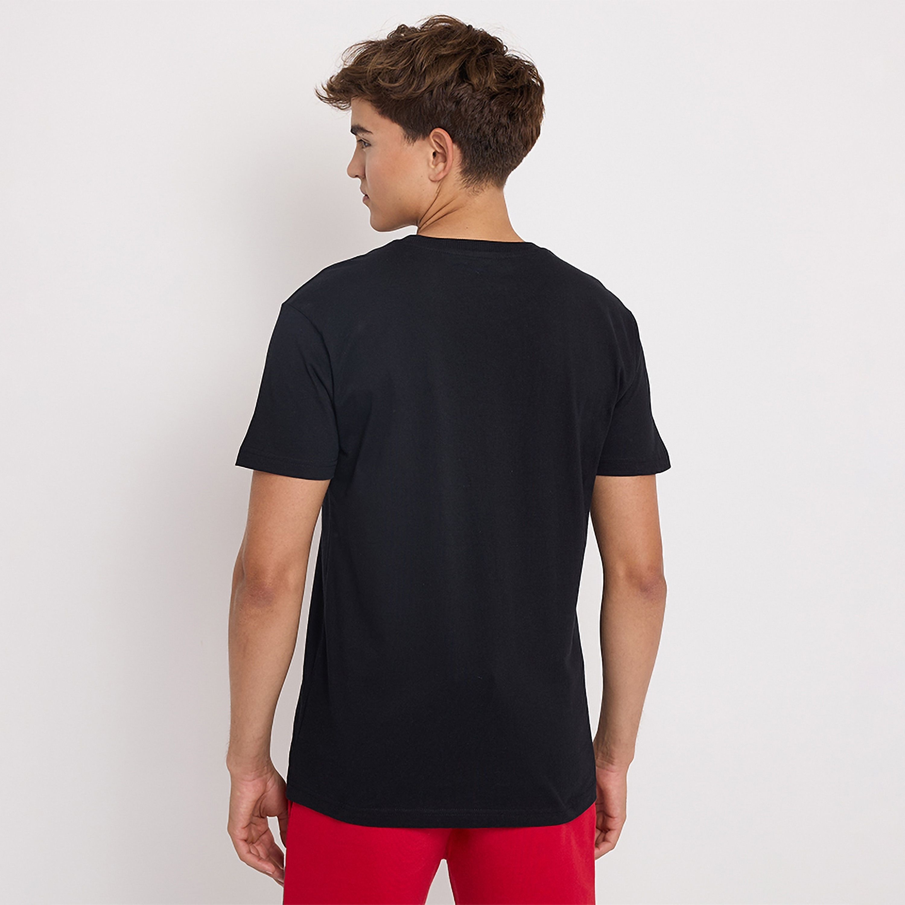 تي شيرت رجالي بأكمام قصيرة وياقة دائرية وتطريز من أيروبوستال-men-clothing-tshirtsandpolos-tshirts-image-4