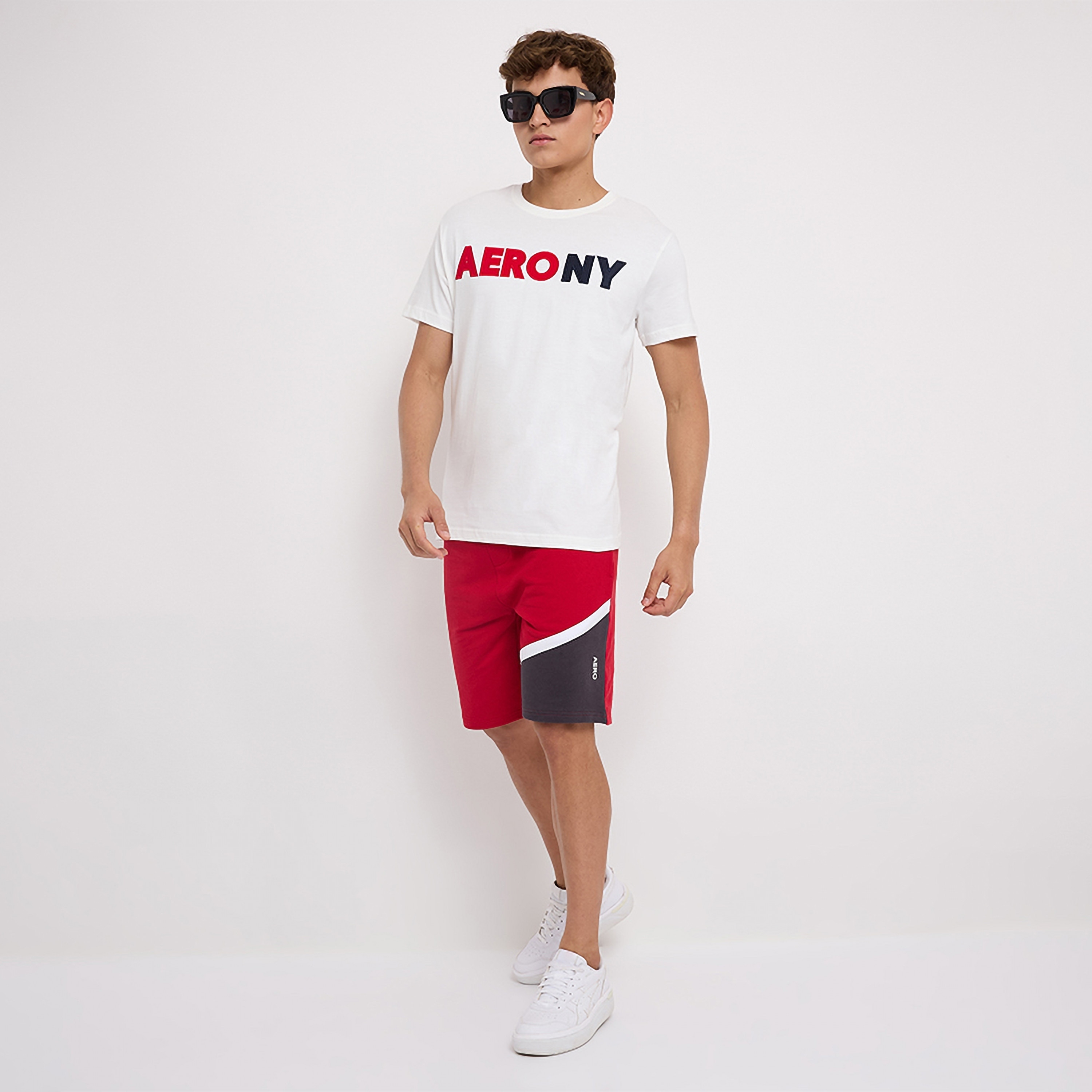تي شيرت رجالي بأكمام قصيرة ورقبة دائرية مطرزة من أيروبوستال-men-clothing-tshirtsandpolos-tshirts-image-6