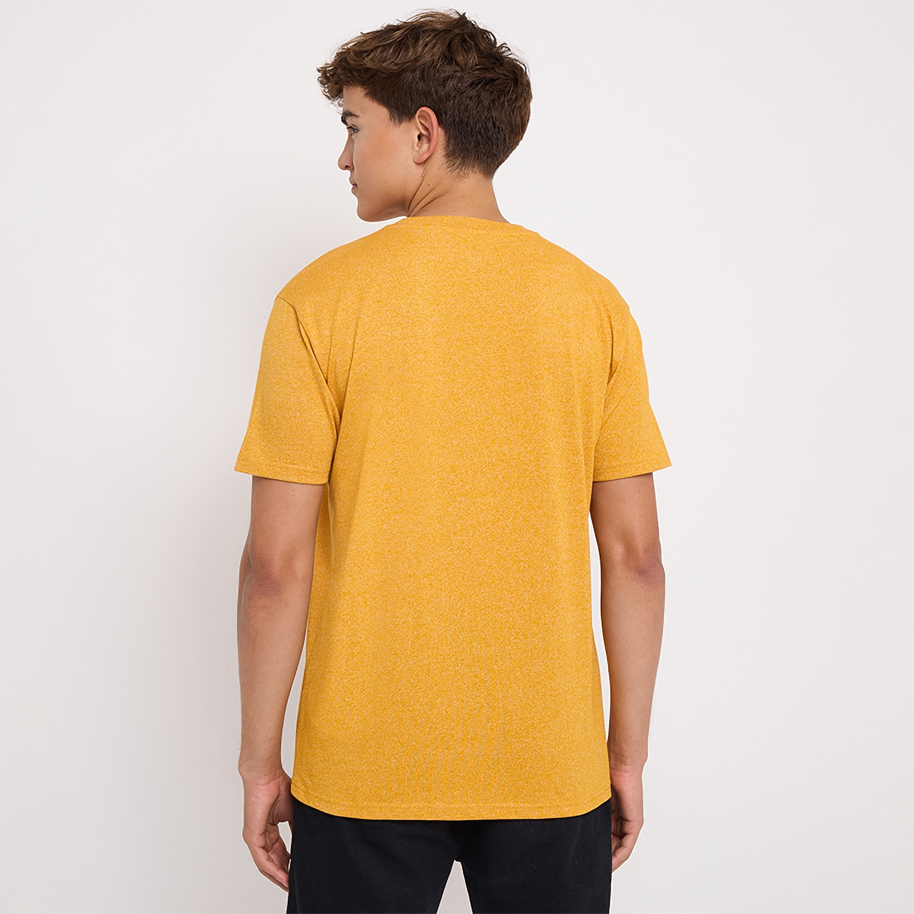 تي شيرت للرجال بأكمام قصيرة ورقبة دائرية مطرزة بشعار من أيروبوستال-men-clothing-tshirtsandpolos-tshirts-image-4
