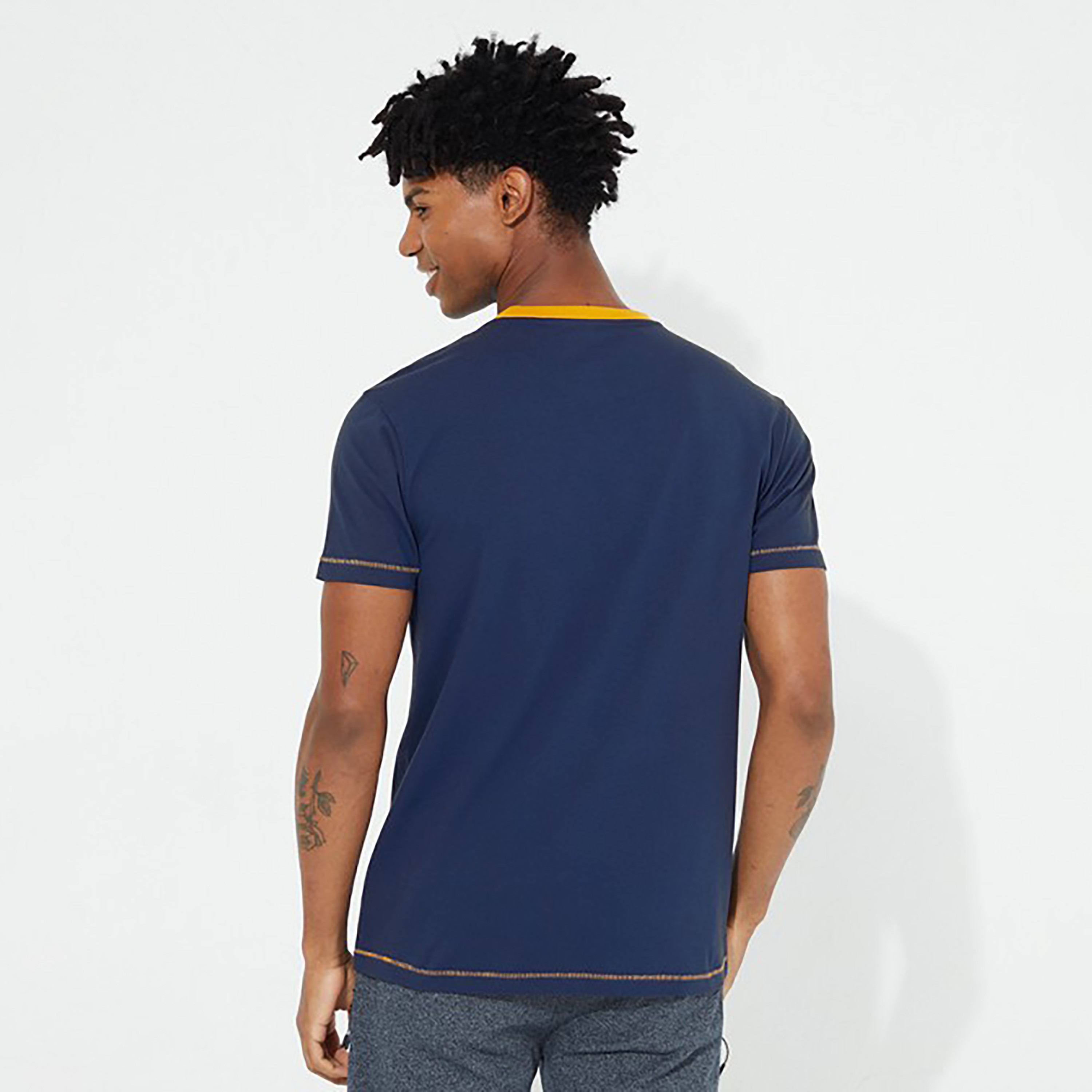 تي شيرت من ايروبوستال بأكمام قصيرة و ياقة مستديرة مع طبعات-men-clothing-tshirtsandpolos-tshirts-image-4