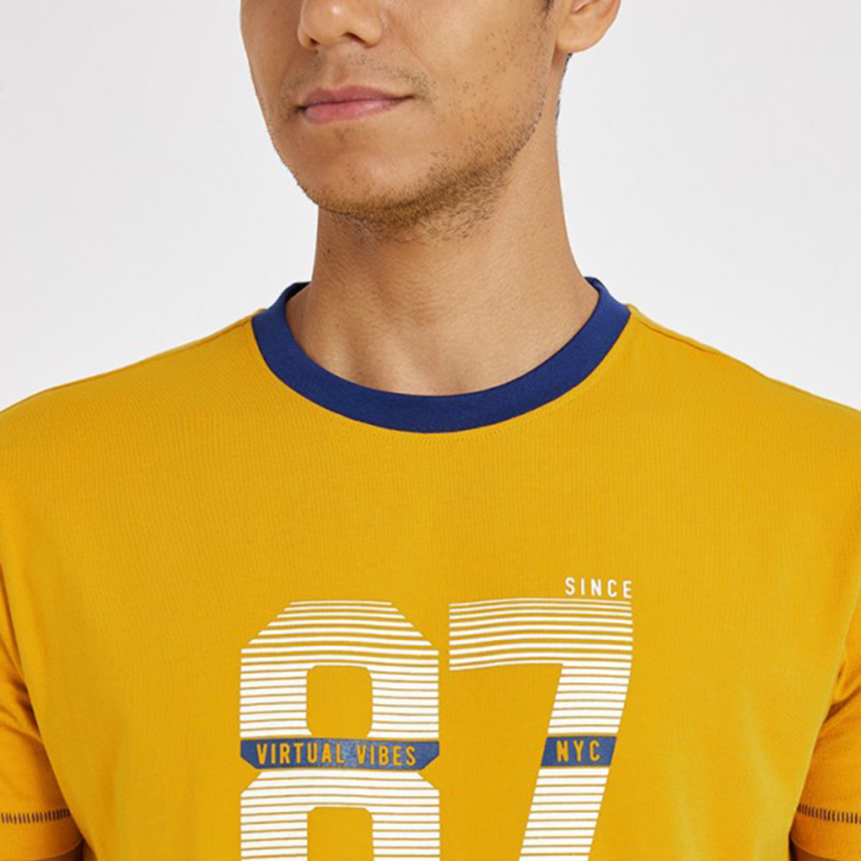 تي شيرت من ايروبوستال بأكمام قصيرة و ياقة مستديرة مع طبعات-men-clothing-tshirtsandpolos-tshirts-image-7