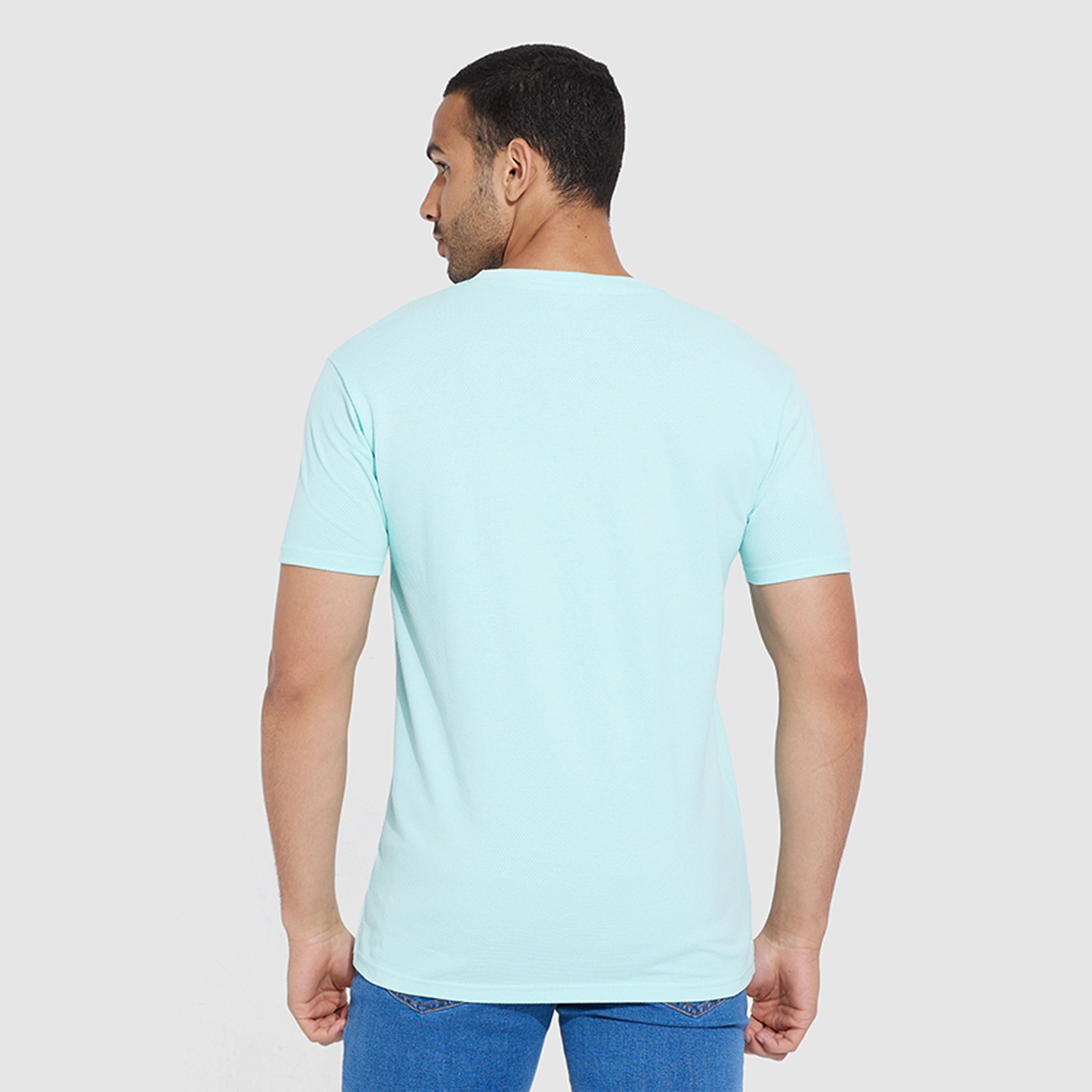 تي شيرت رجالي بأكمام قصيرة ورقبة دائرية منقوش من أيروبوستال-men-clothing-tshirtsandpolos-tshirts-image-4