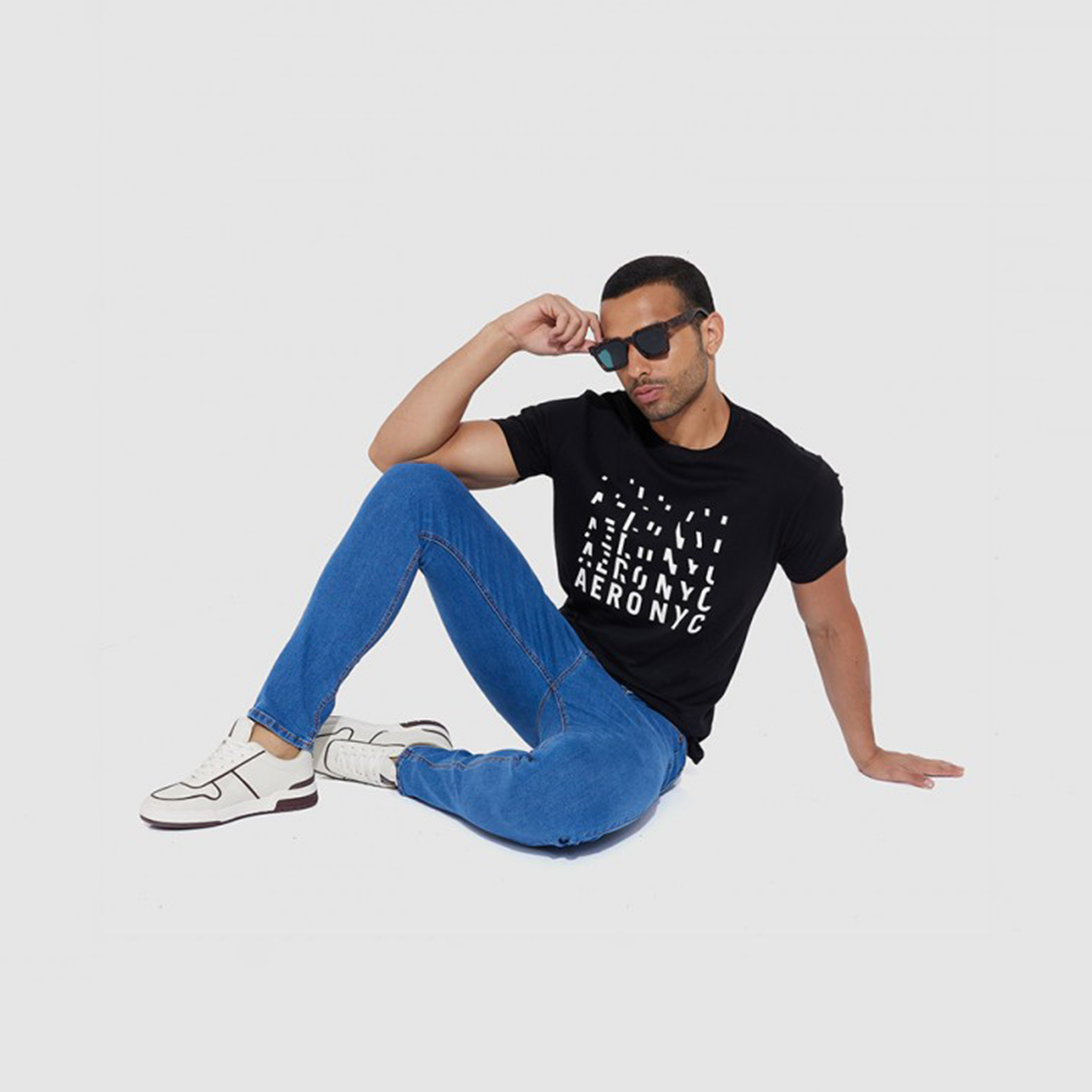 تي شيرت من ايروبوستال بأكمام قصيرة و ياقة مستديرة مع طبعات-men-clothing-tshirtsandpolos-tshirts-image-6