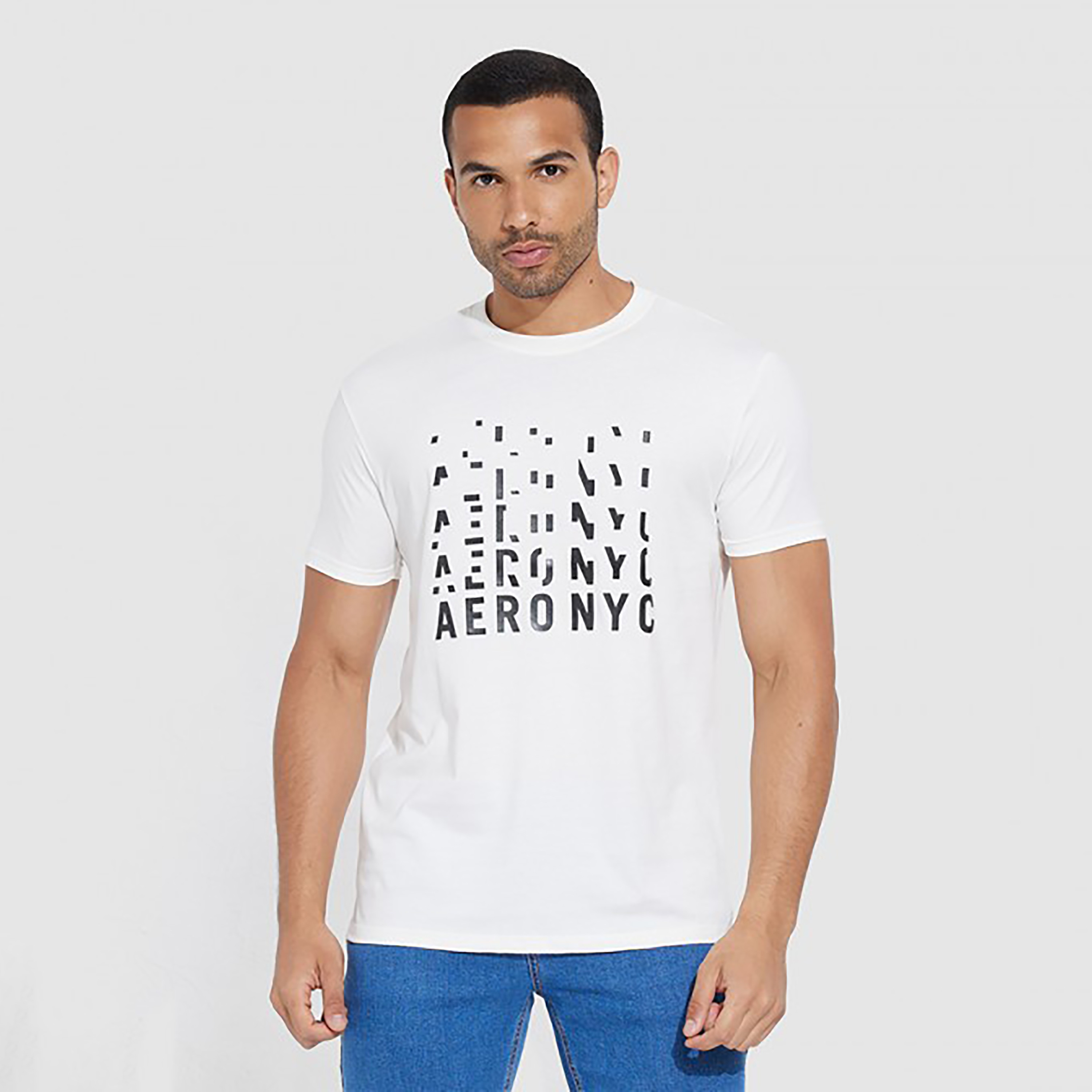 Aeropostale Printed Crew Neck Short Sleeves T-Shirt-men-clothing-tshirtsandpolos-tshirts-image-1