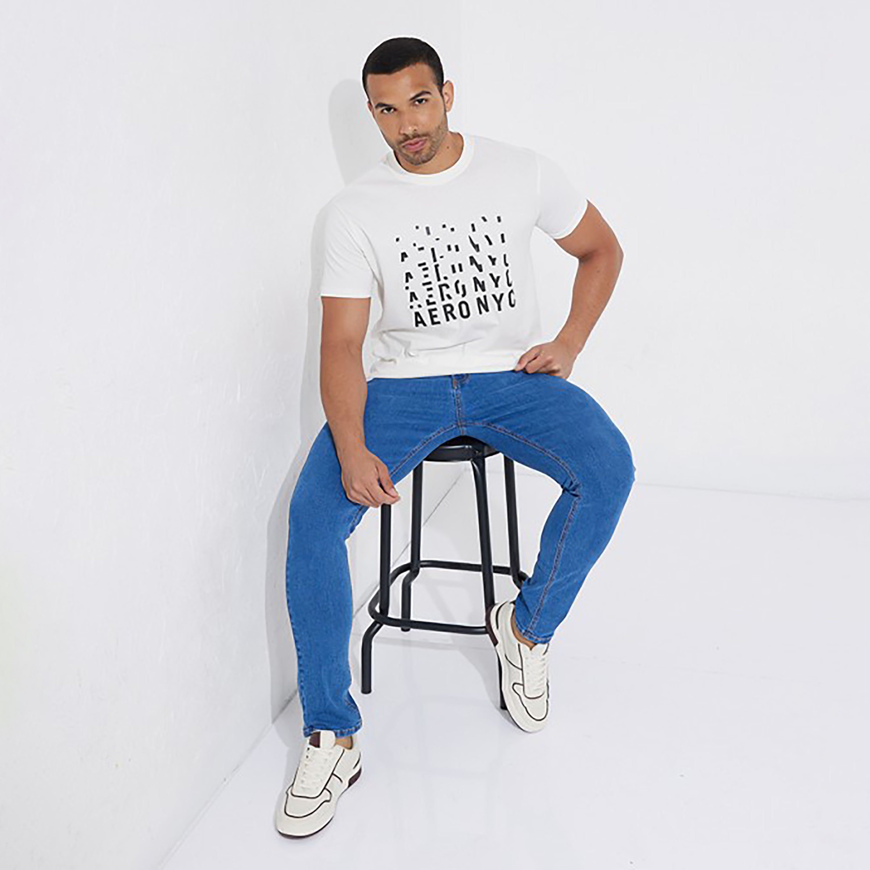 Aeropostale Printed Crew Neck Short Sleeves T-Shirt-men-clothing-tshirtsandpolos-tshirts-image-2