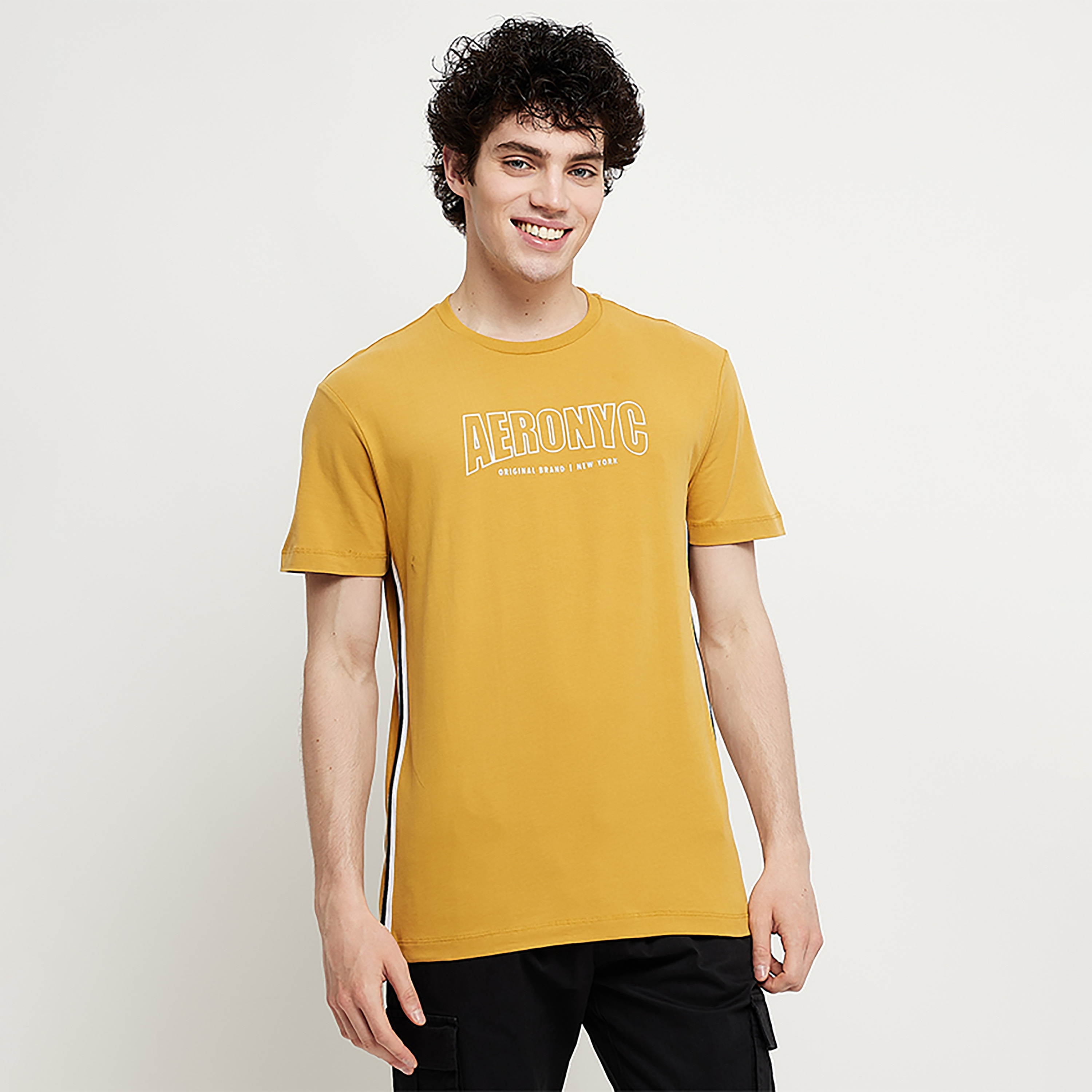 تي شيرت من ايروبوستال بأكمام قصيرة و ياقة مستديرة مع طبعات-men-clothing-tshirtsandpolos-tshirts-image-5